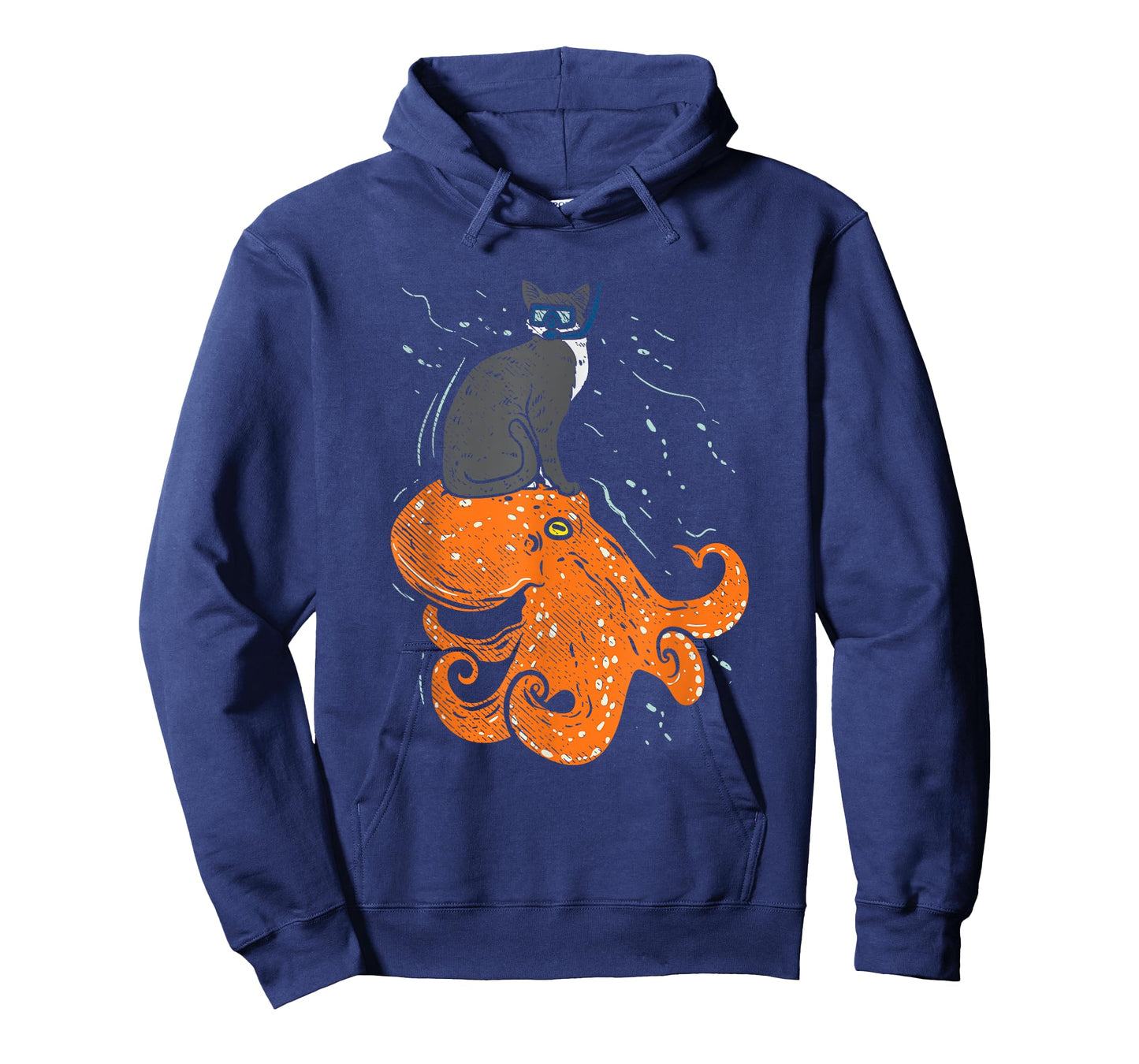 Funny Scuba Diving Gift, Funny Diving Cat Men Women T-Shirt