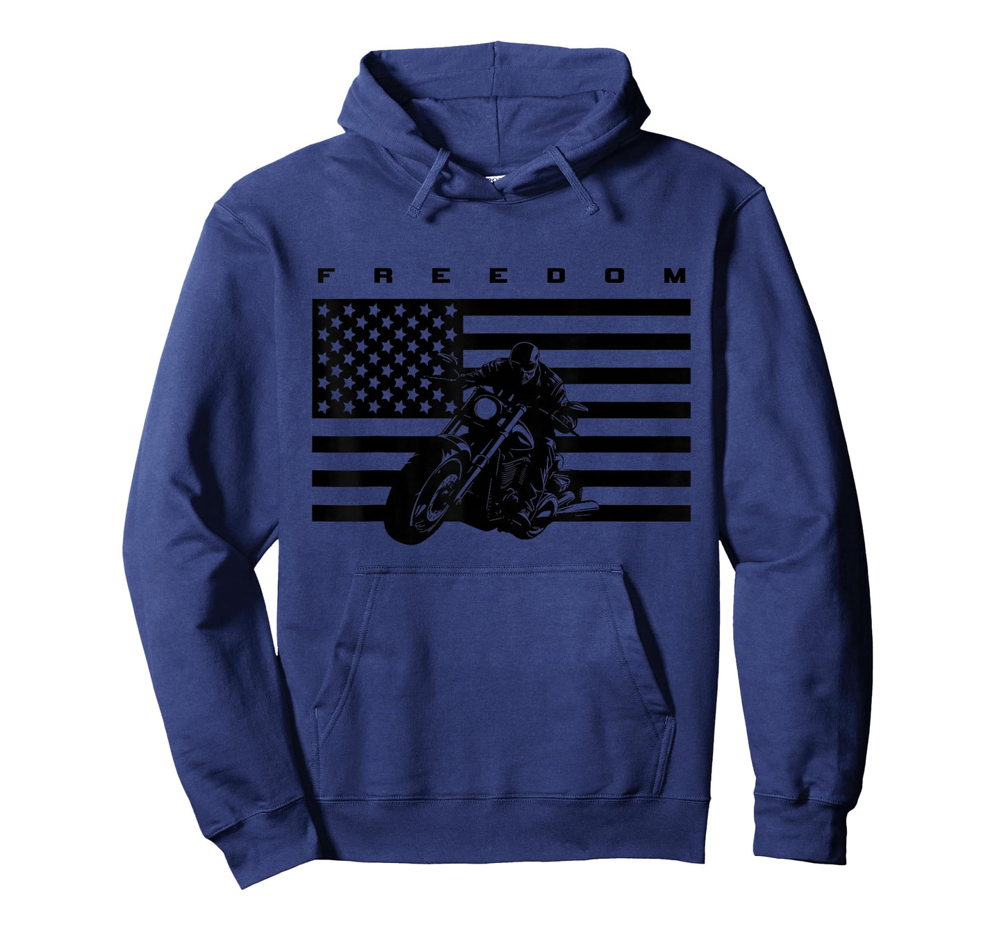 American Flag Motorcycle Apparel - Motorcycle T-Shirt