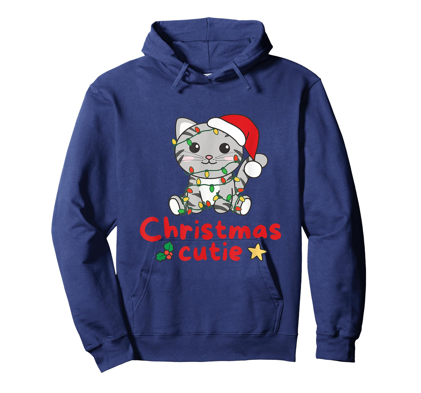 Cat Christmas Cutie Cats Christmas T-Shirt for Men Women Kids