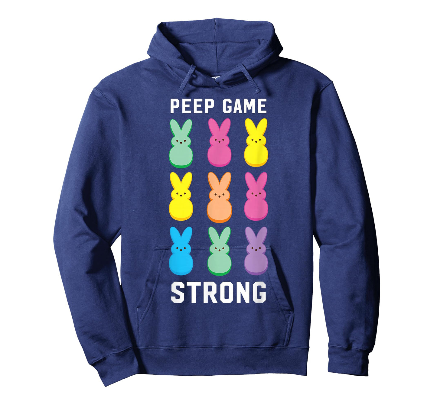 Peeps Easter Strong Peeps Game Colorful Bunnies T-Shirt