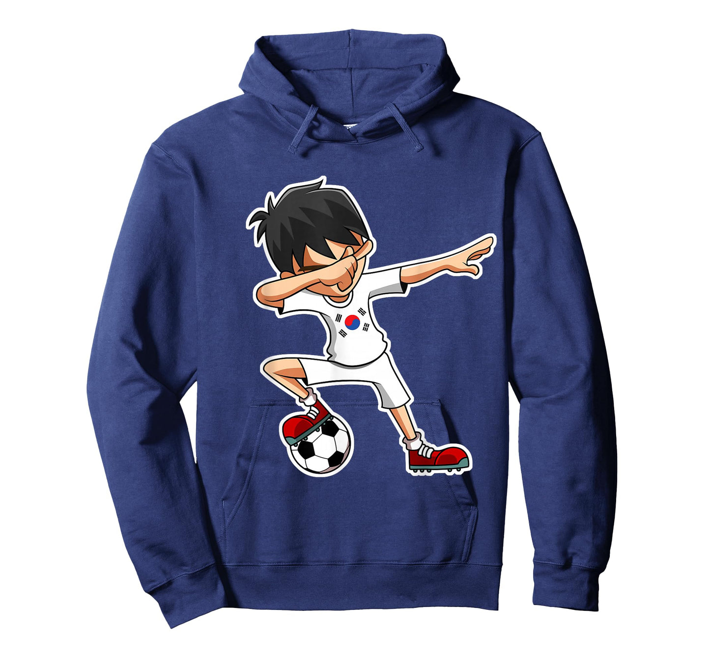 Dabbing Soccer Boy South Korea Jersey, Korean Kids Gifts T-Shirt
