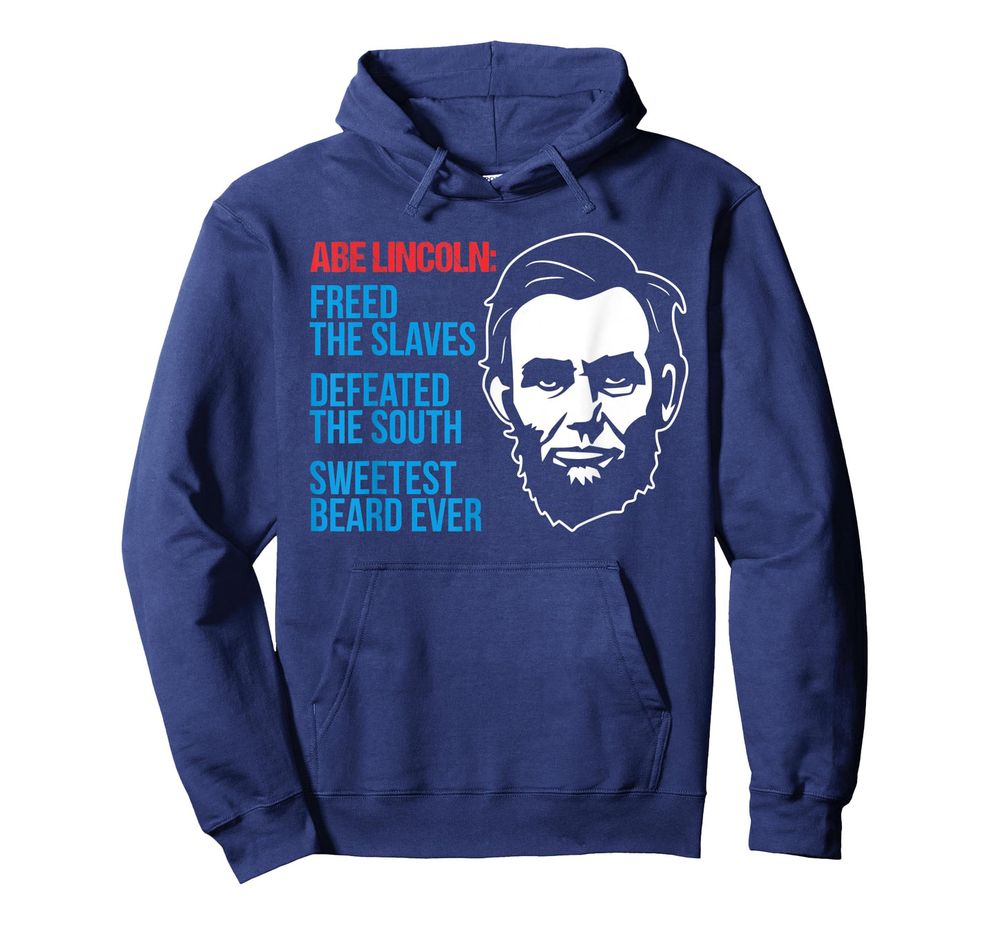 4th of July Abe Lincoln Beard Civil Patriotic War Gag Gift T-Shirt
