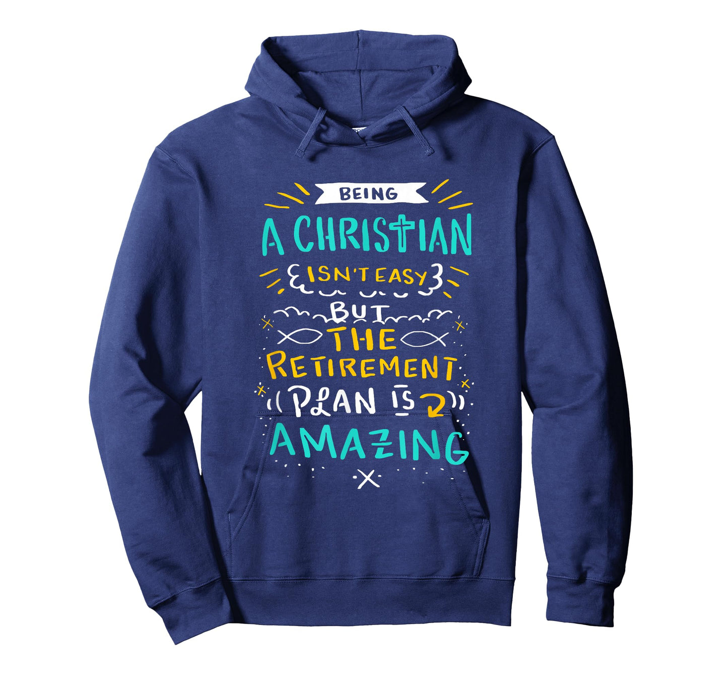 Amazing Retirement Plan - Funny Church & Christian Gift T-Shirt