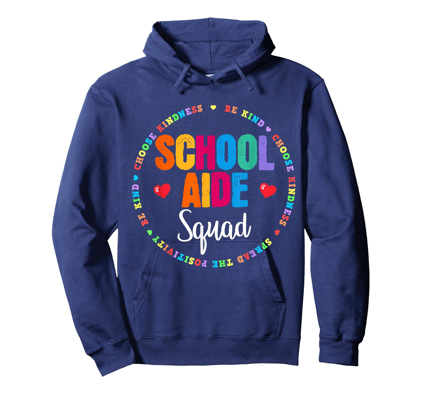 Admin School Aide Squad Funny Back To School Teacher Crew T-Shirt for Men Women Girls Kids