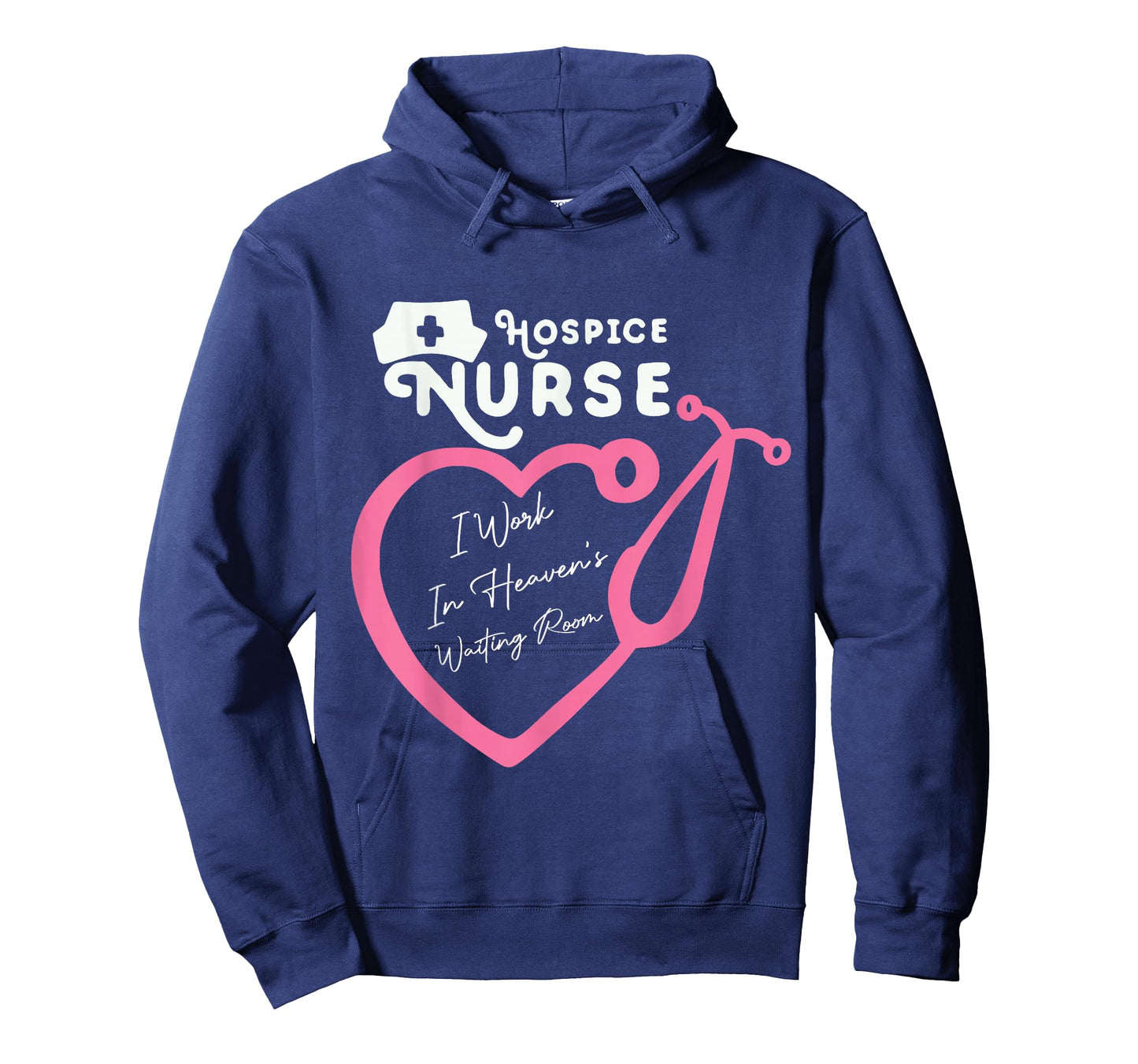 Hospice Nurse I Work In Heaven's Waiting Room Nursing lovers T-Shirt