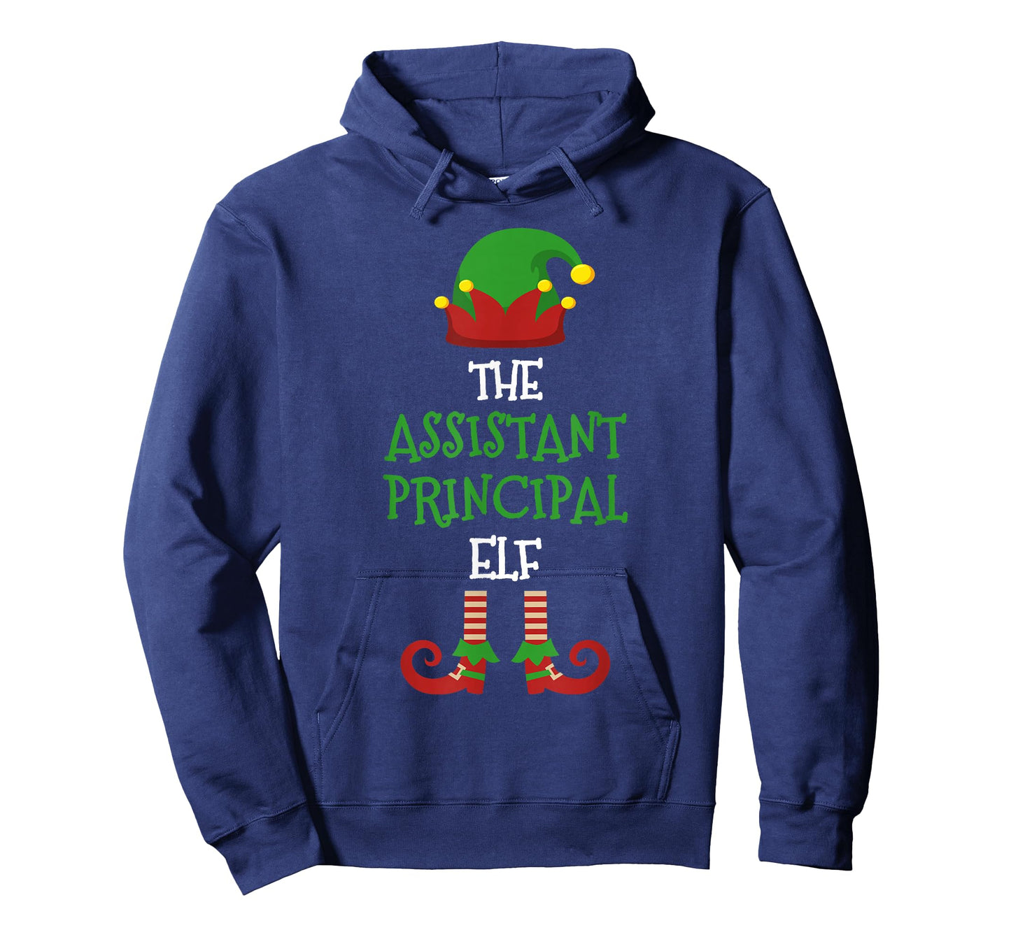 Assistant Principal Elf Matching Pajamas Christmas Teacher T-Shirt