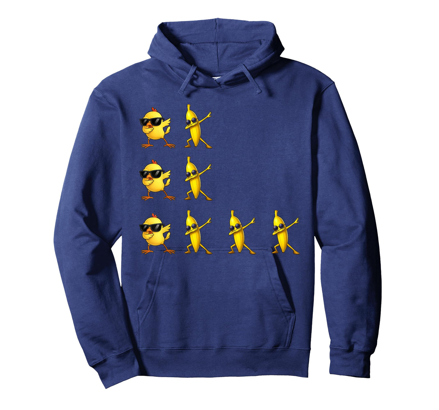 Funny Chicken Banana for Men Women Teens Kids T-Shirt