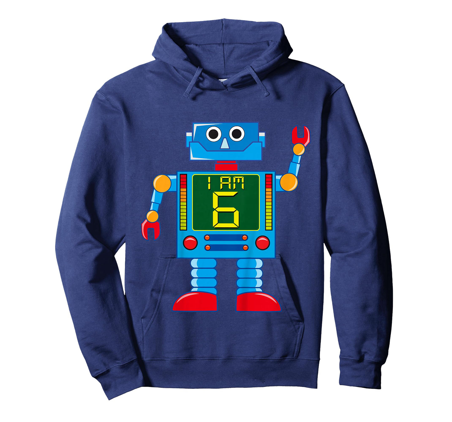 Attention. I am 6 years 6th birthday robot mechanics T-Shirt