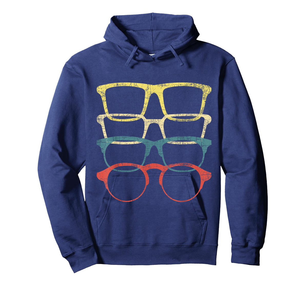 Retro Eyeglasses - Optometrist Ophthalmologist Eye Doctor T-Shirt