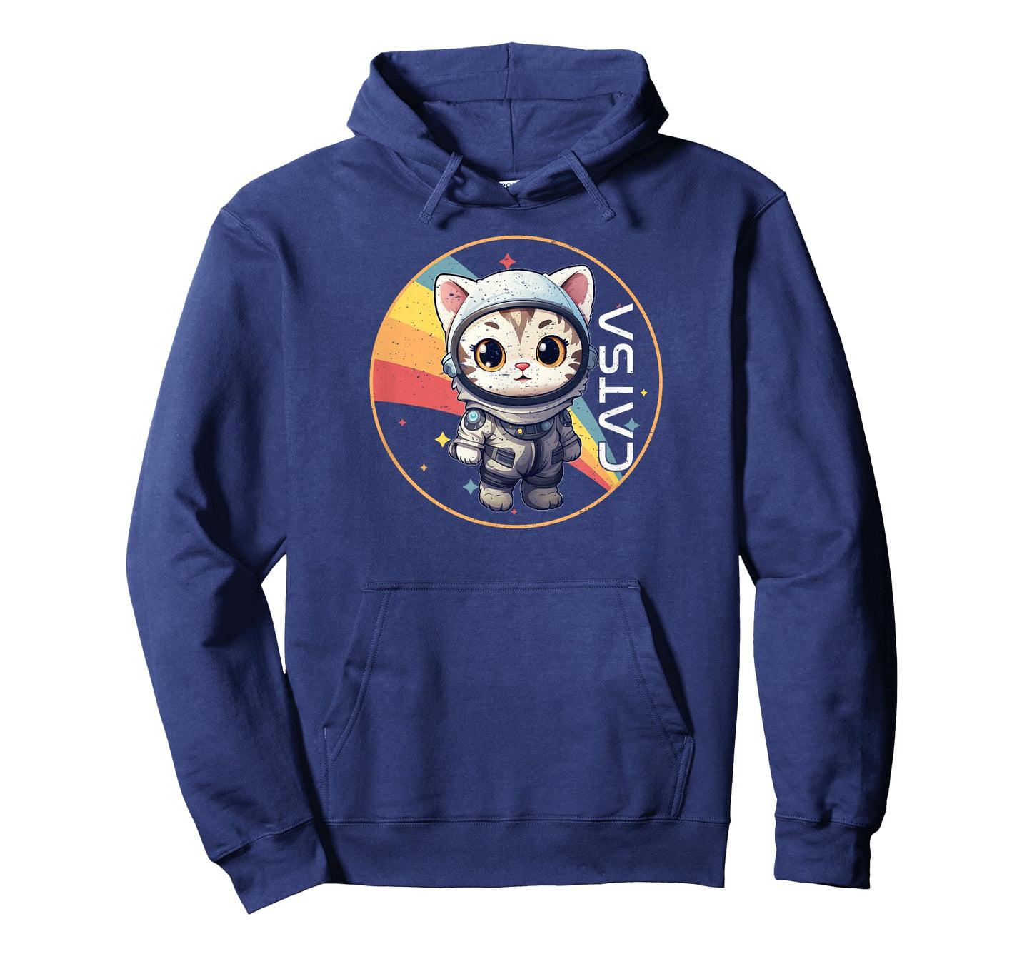 CATSA Cat Astronaut in Space | Cute Kitten & Astronomy Lover T-Shirt