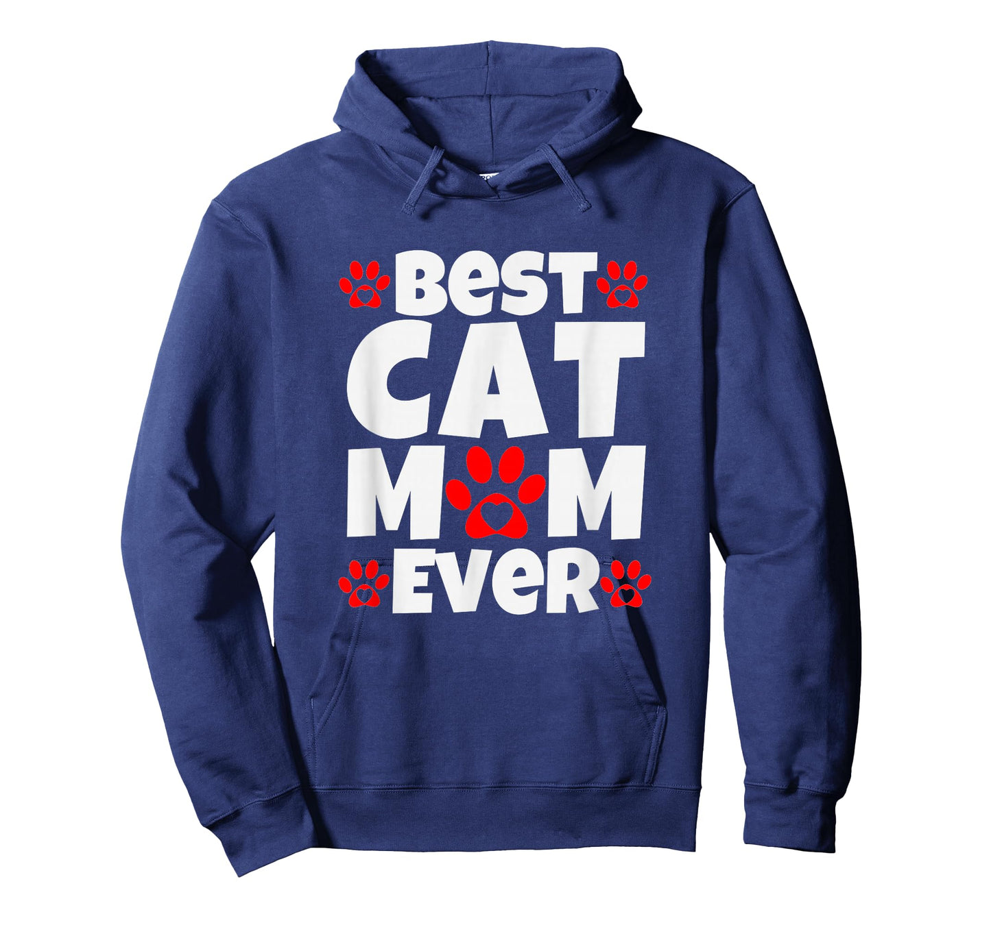 Best Cat Mom Ever Mothers Day Present Cute Cat Slogan T-Shirt