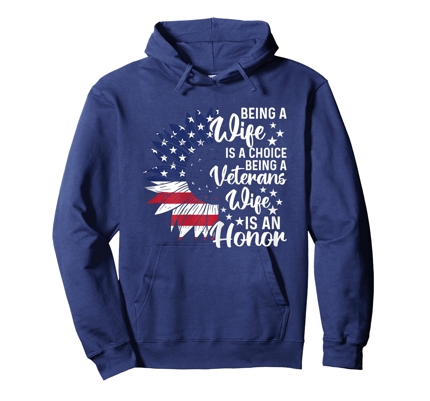 Patriotic Veterans Day Being A Veterans Wife Is An Honor T-Shirt