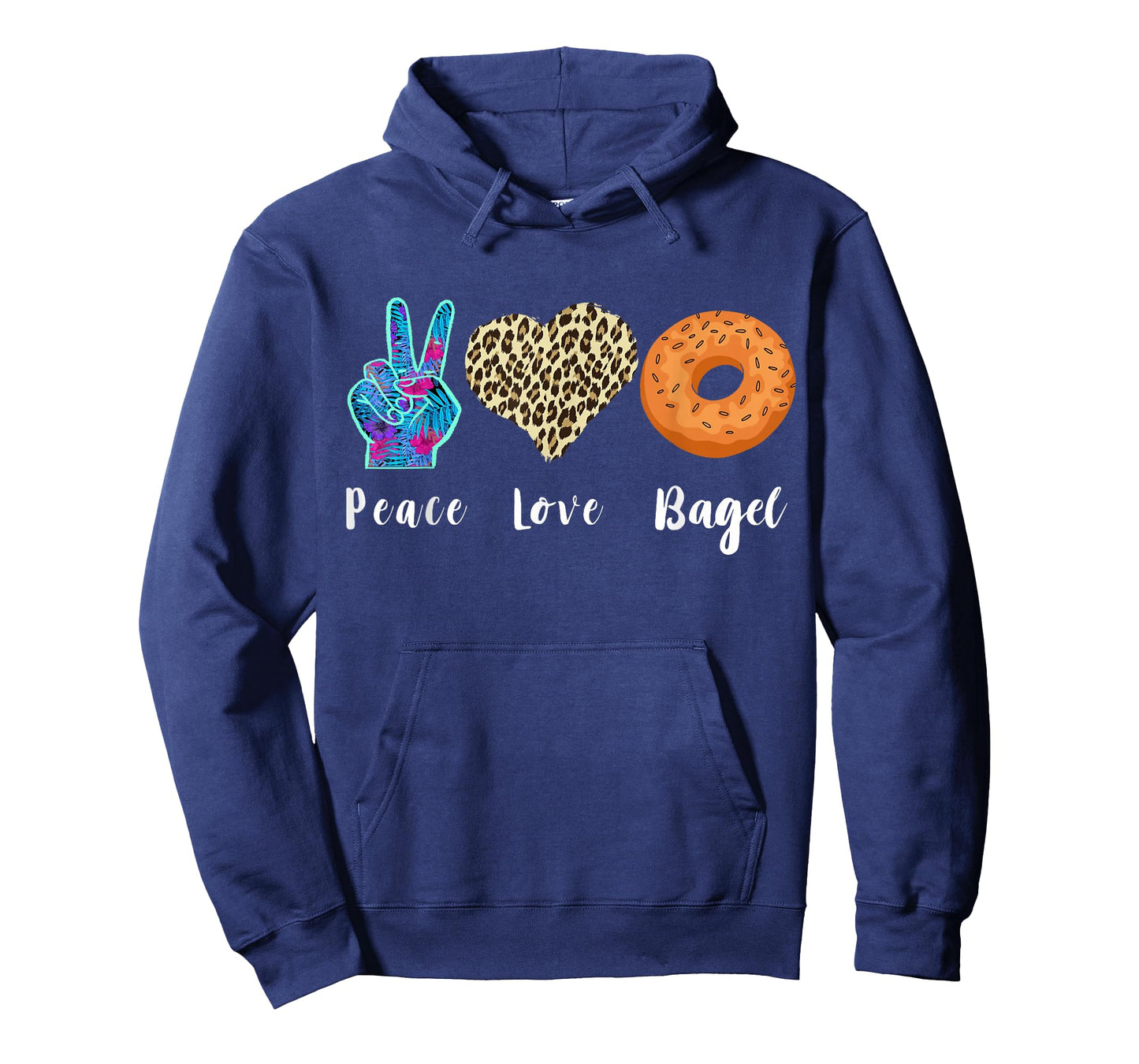 Bagel Love Peace Bagels Baker Dough Baking Bagel Lover T-Shirt