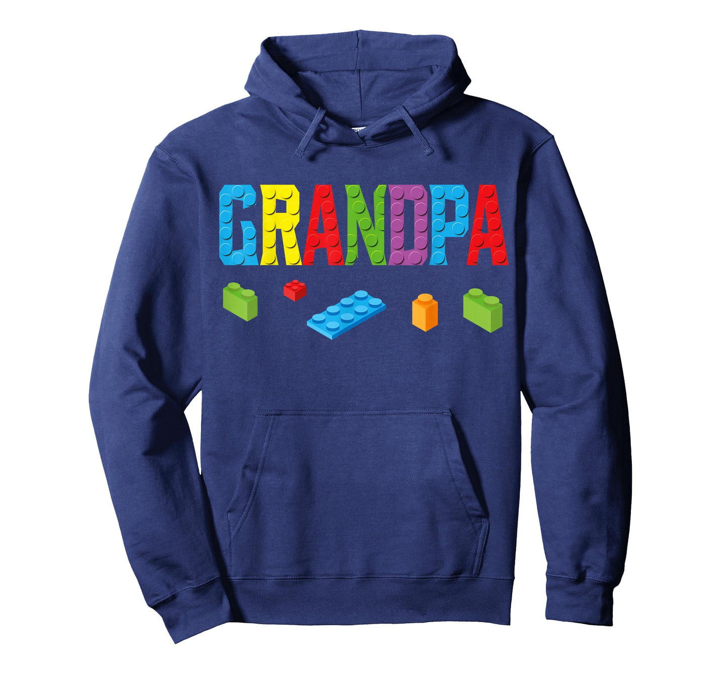 Grandpa Master Builder Building Bricks Blocks Family Set T-Shirt