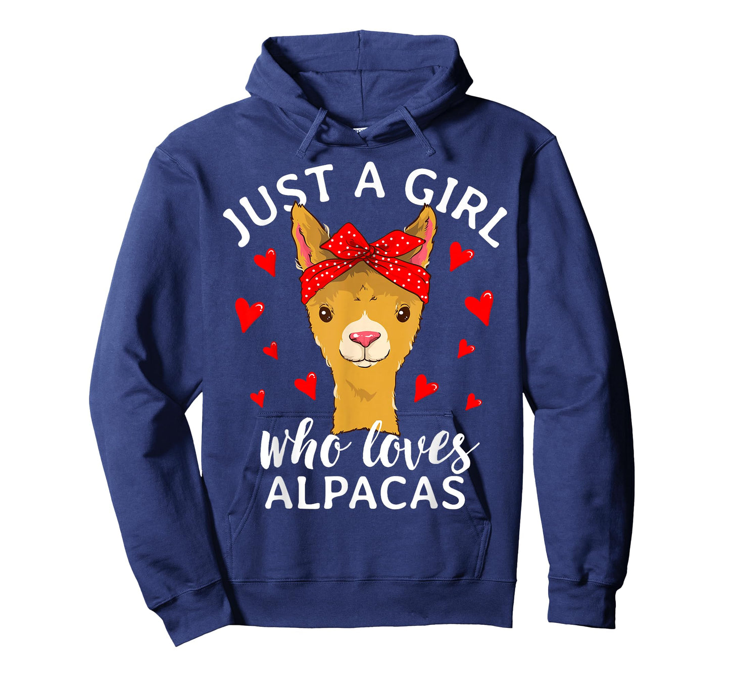 Just A Girl Who Loves Alpacas Llama Lover T-Shirt