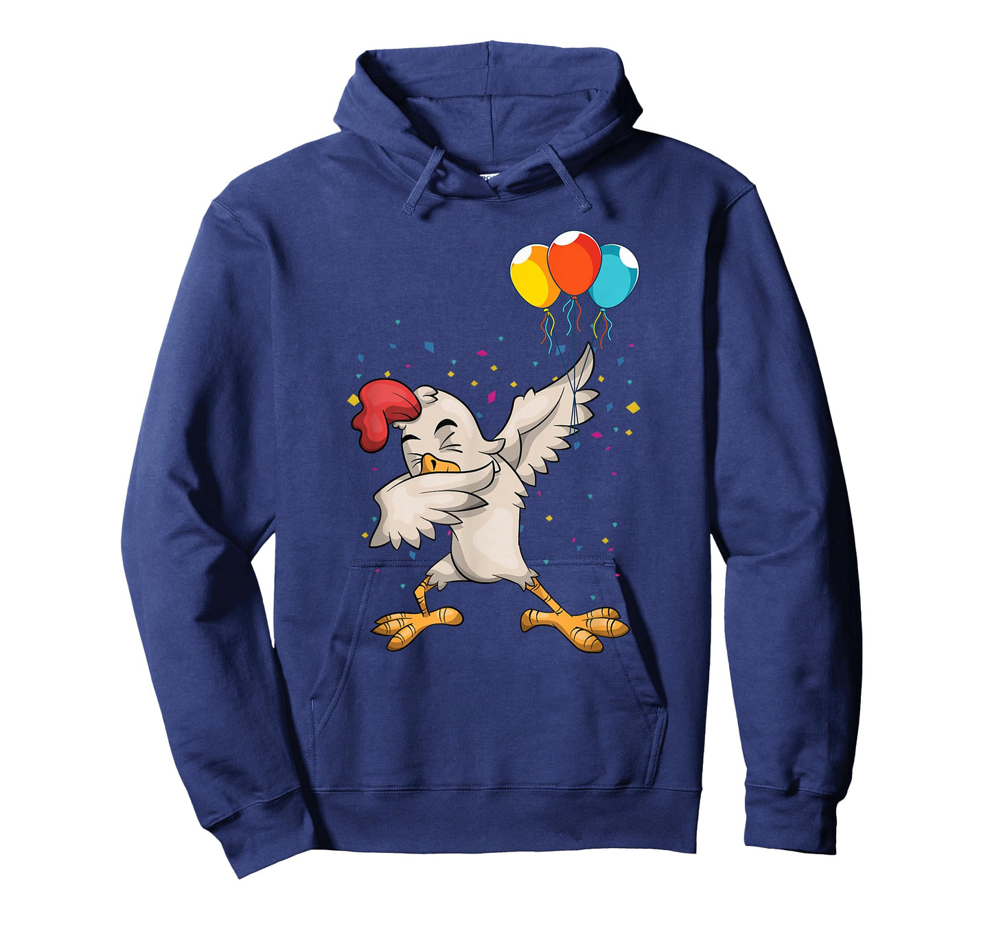 Kids Birthday Party Balloon Funny Farm Bird Dabbing Chicken T-Shirt