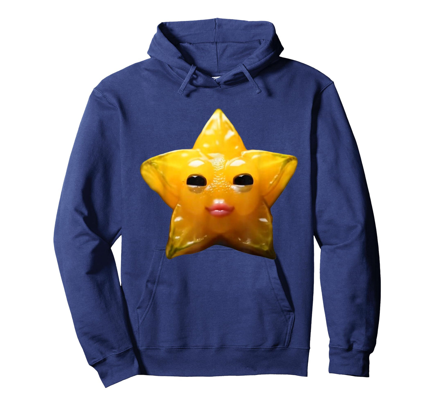 Niche Fruits Funny Ai Starfruit Monster gen z Brainrot Meme T-Shirt