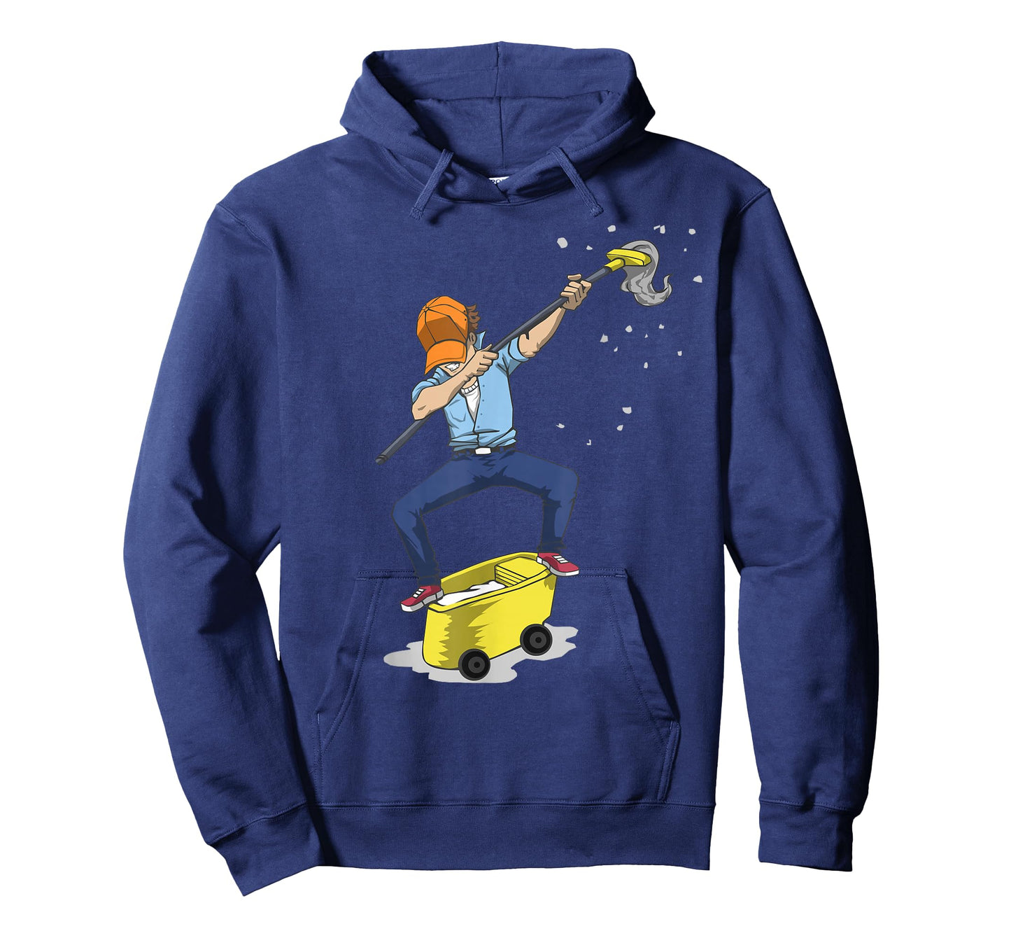 Dabbing Janitor Tshirt, Funny Dancing Gift for Custodian T-Shirt