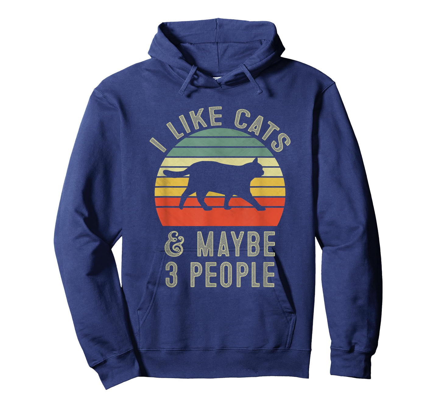I Like Cats And Maybe 3 People Cat Lover Gifts T-Shirt