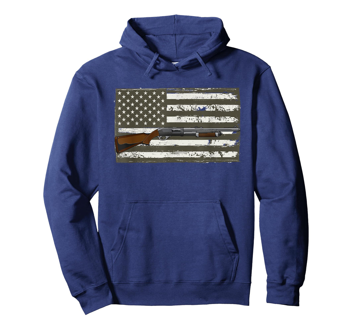 Sporting Clays - Skeet USA Flag - Clay Target Shooting Men T-Shirt