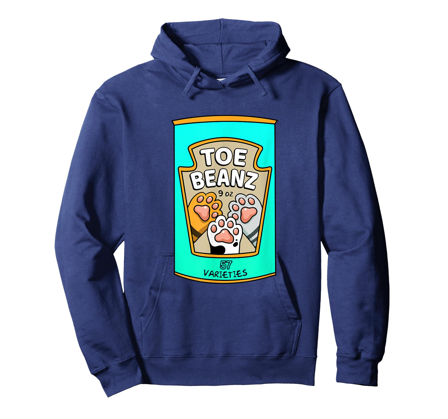 Toe Beanz! Super Cute Cat Paws Beans Funny Cat Lovers T-Shirt