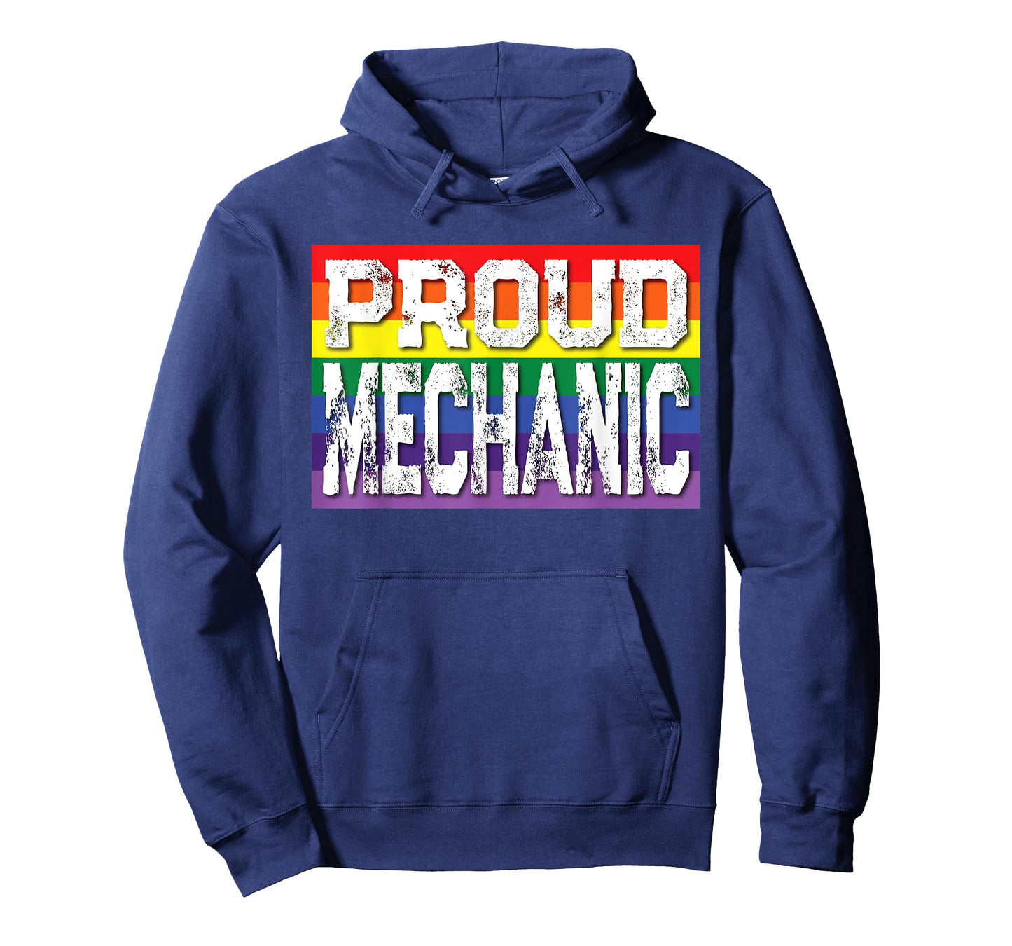 LGBTQ Proud Mechanic Gay Pride Rainbow T-Shirt