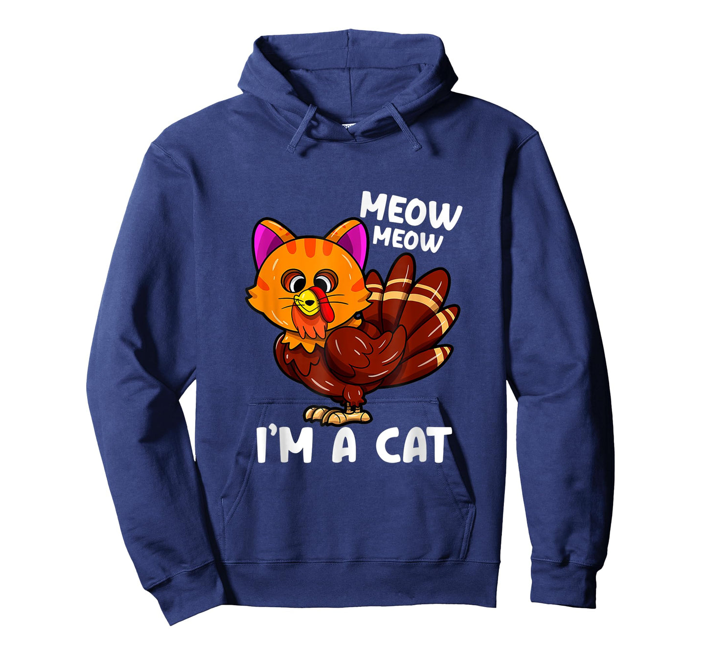 Meow i'm a cat turkey thanksgiving T-Shirt