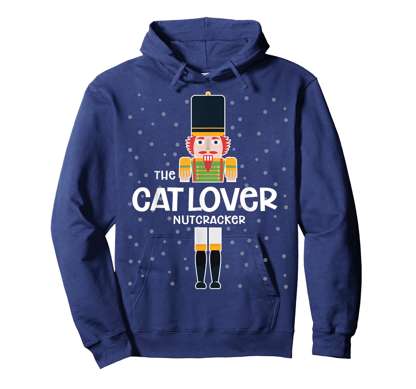 Cat Lover Nutcracker Family Matching Funny Pajama Men Women Kids T-Shirt