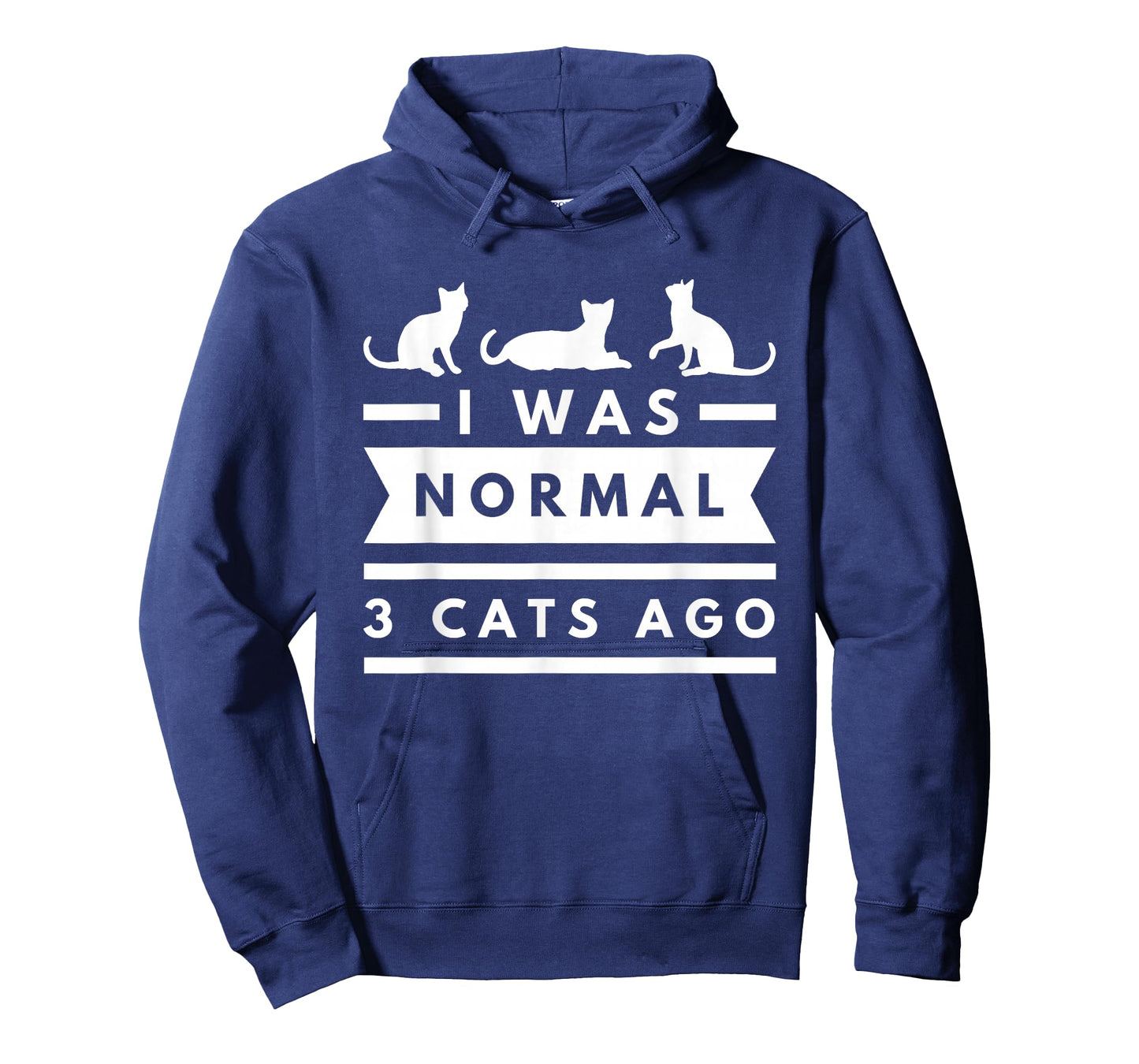 I was Normal 3 Cats ago cat Lovers Owners Funny T-Shirt