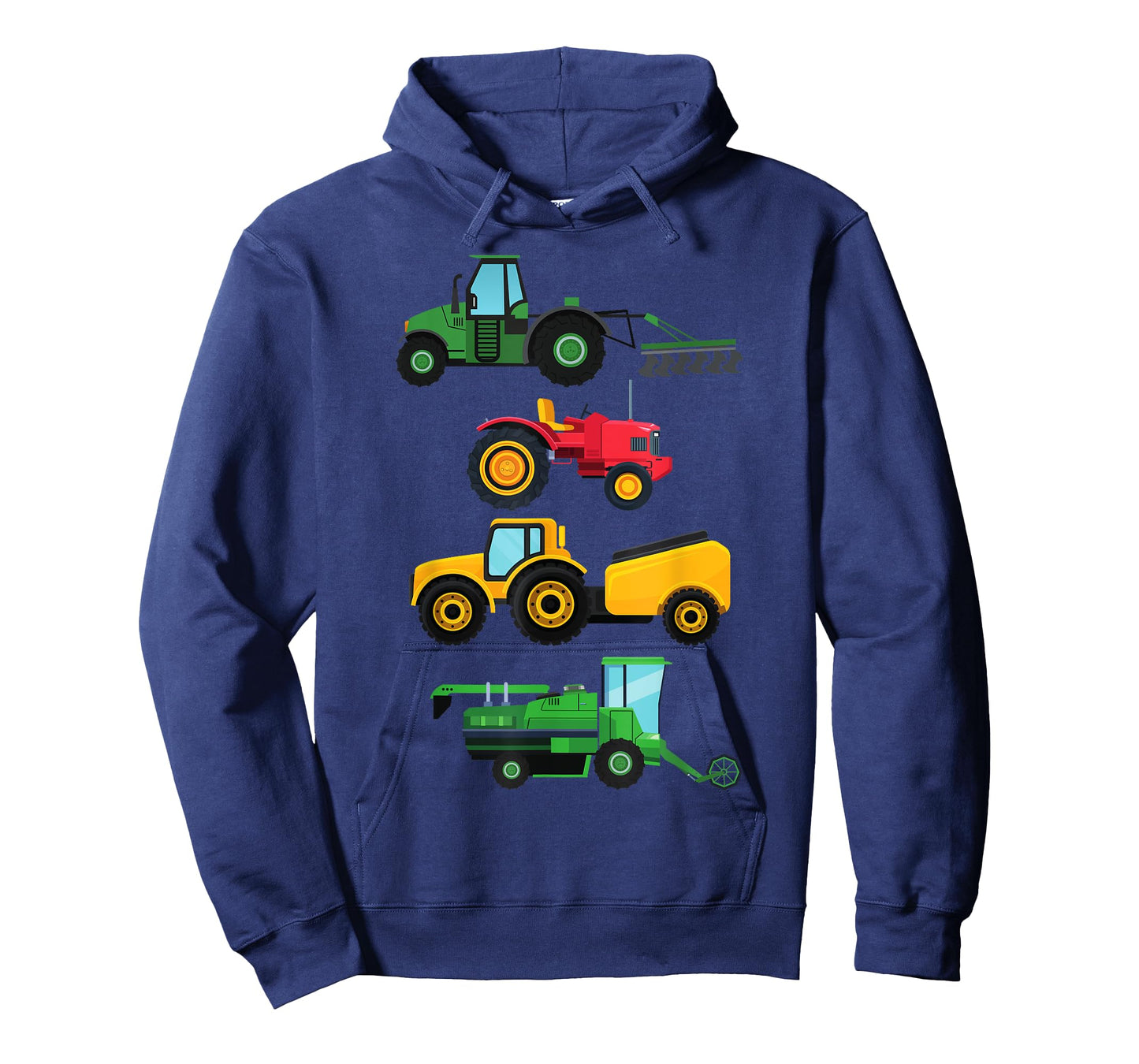4 Tractors & Agricultural Machinery Combine Harvesters Boys Gift T-Shirt