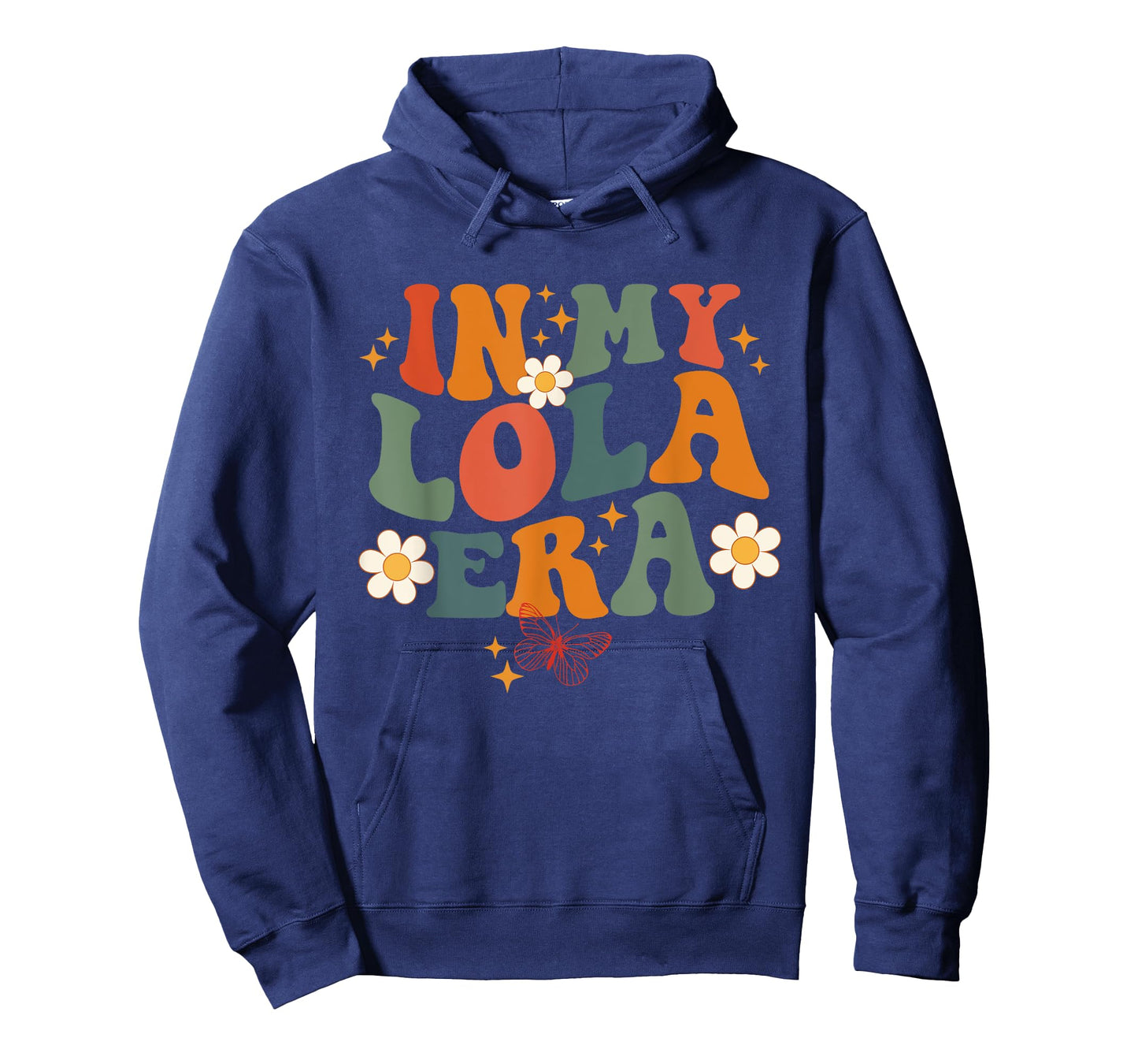 In My Lola Era Retro Groovy Family For Grandma Mother's Day T-Shirt