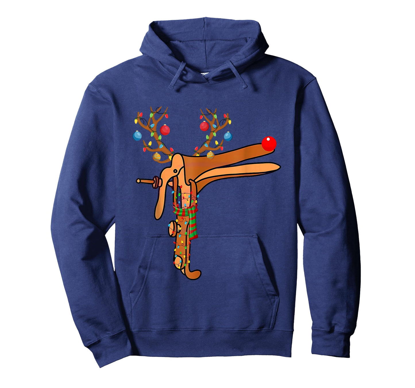 Christmas Speculum Reindeer Funny Xmas Nurse Midwife T-Shirt