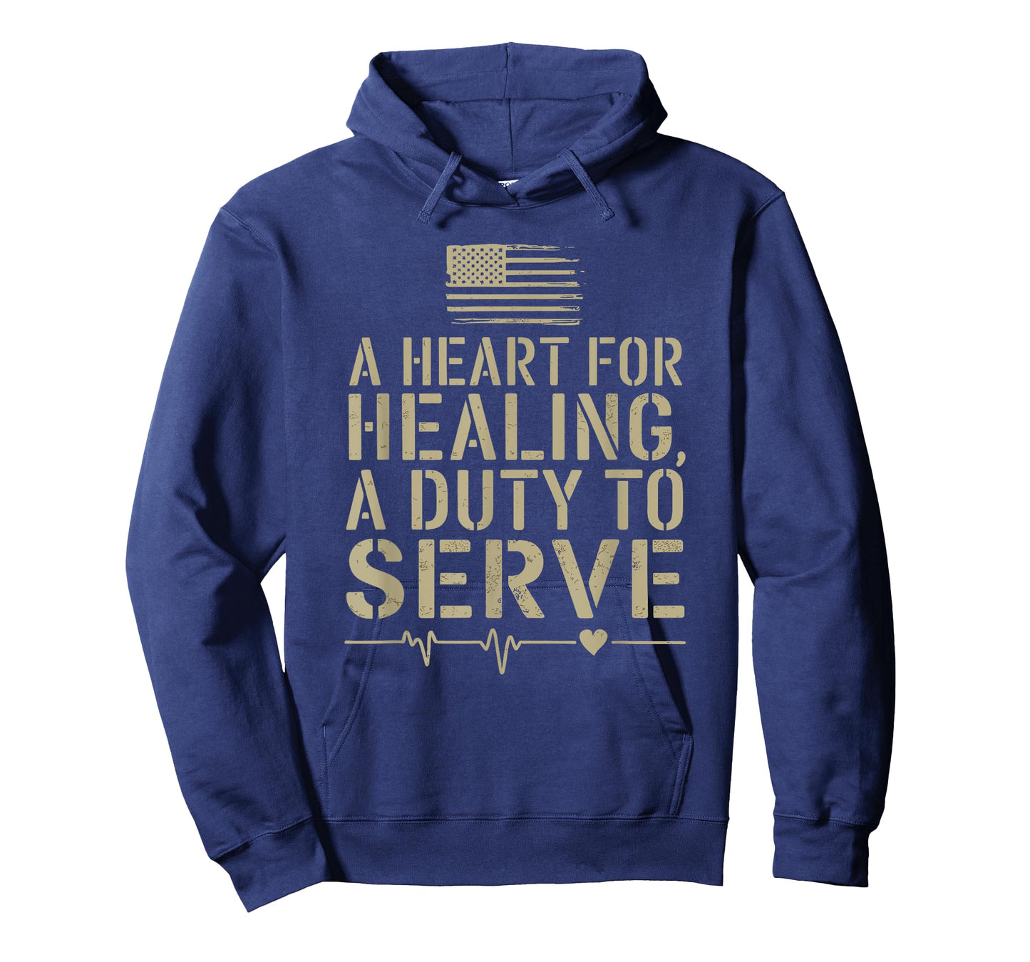 America Military Nurse Design VA Nursing Veteran T-Shirt