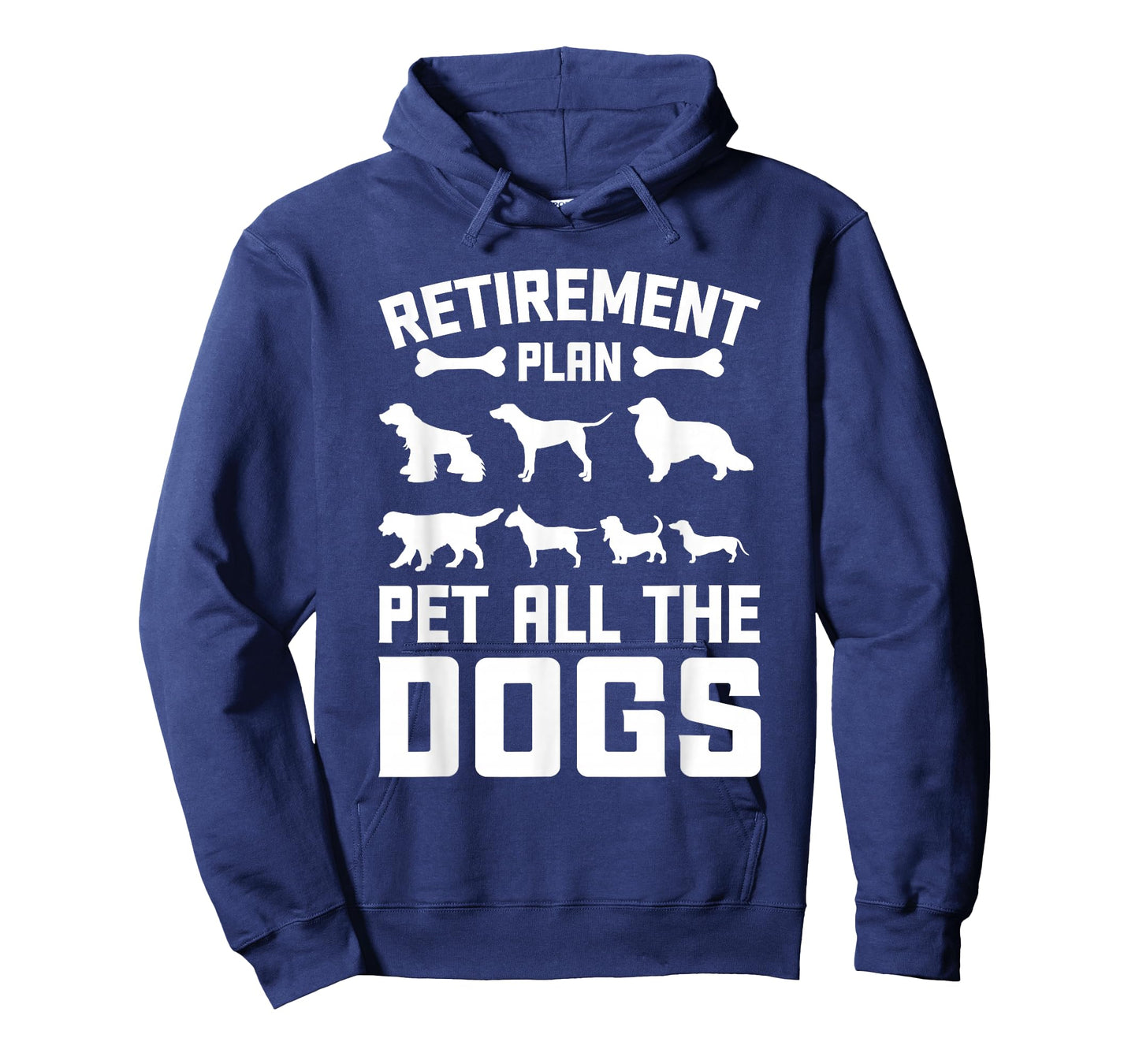Funny Retiret Plan Pet All the Dogs Lover Dog Owner T-Shirt