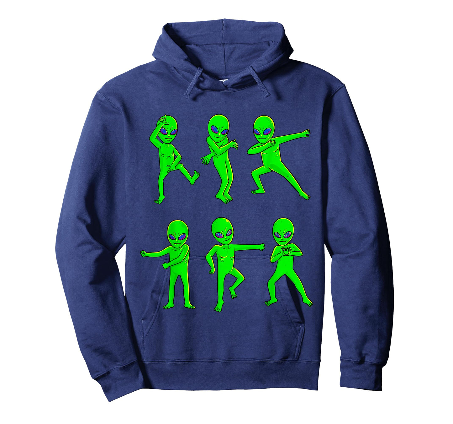Dancing Aliens Halloween Green Alien Dance Kids Boys Girls T-Shirt
