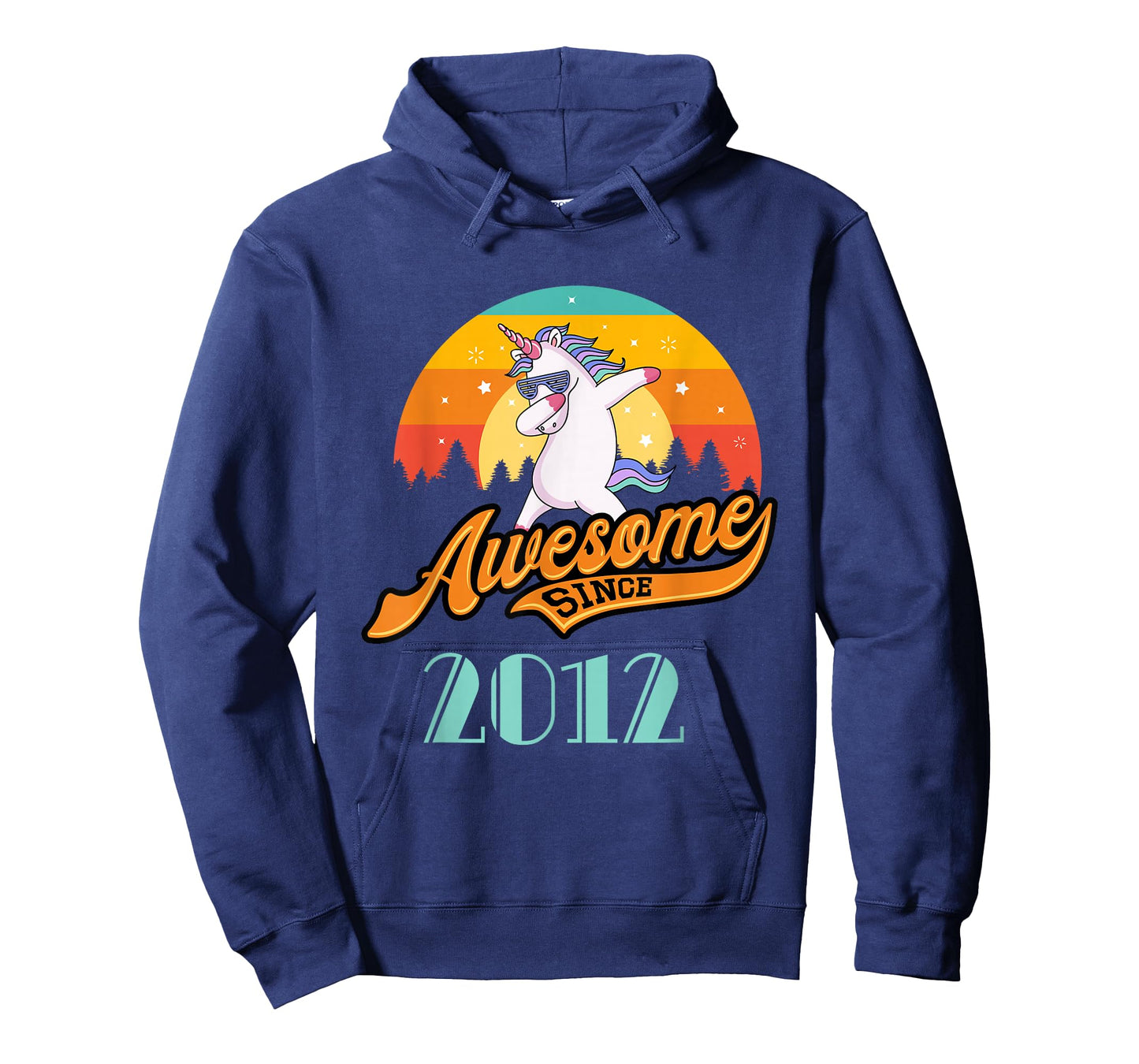 Awesome Since 2012 - Year of Birth & Birthday Gift T-Shirt