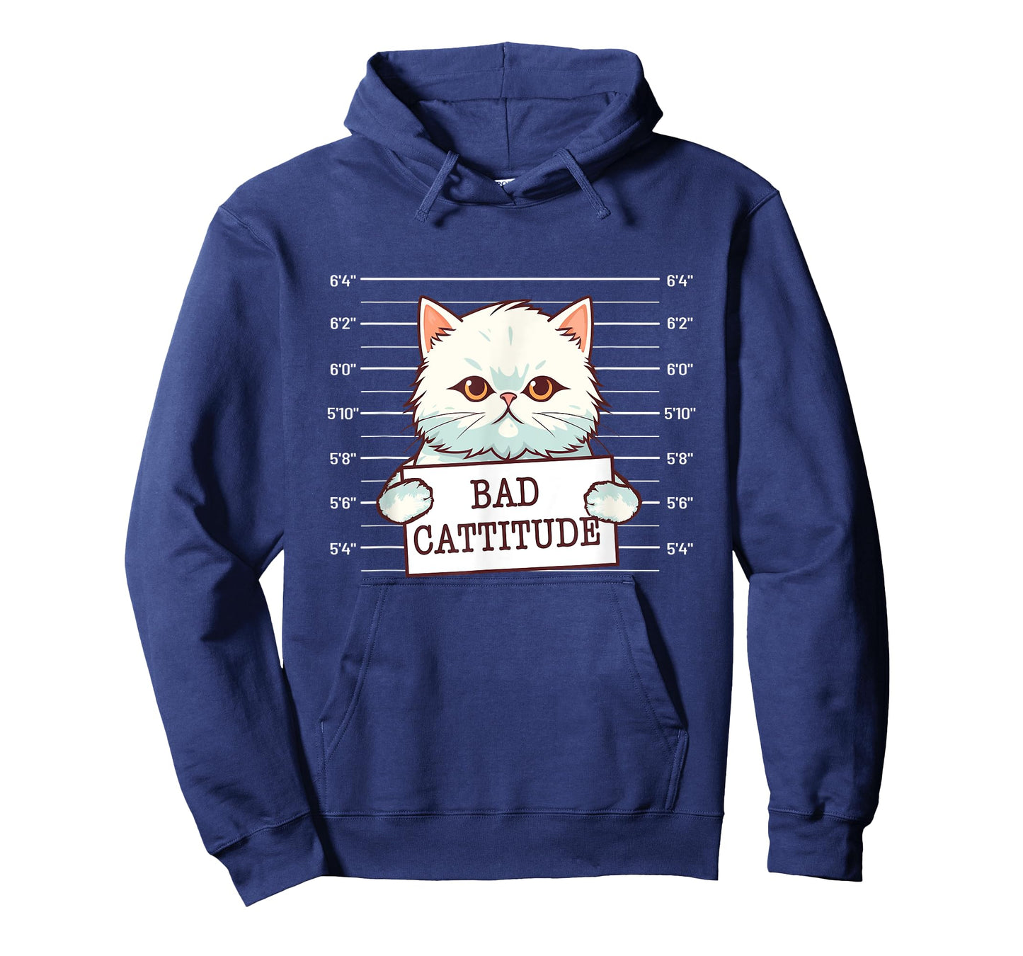 Bad Cattitude - Cat Lover Kitten Owner Kitty T-Shirt for Men Women Girls Kids