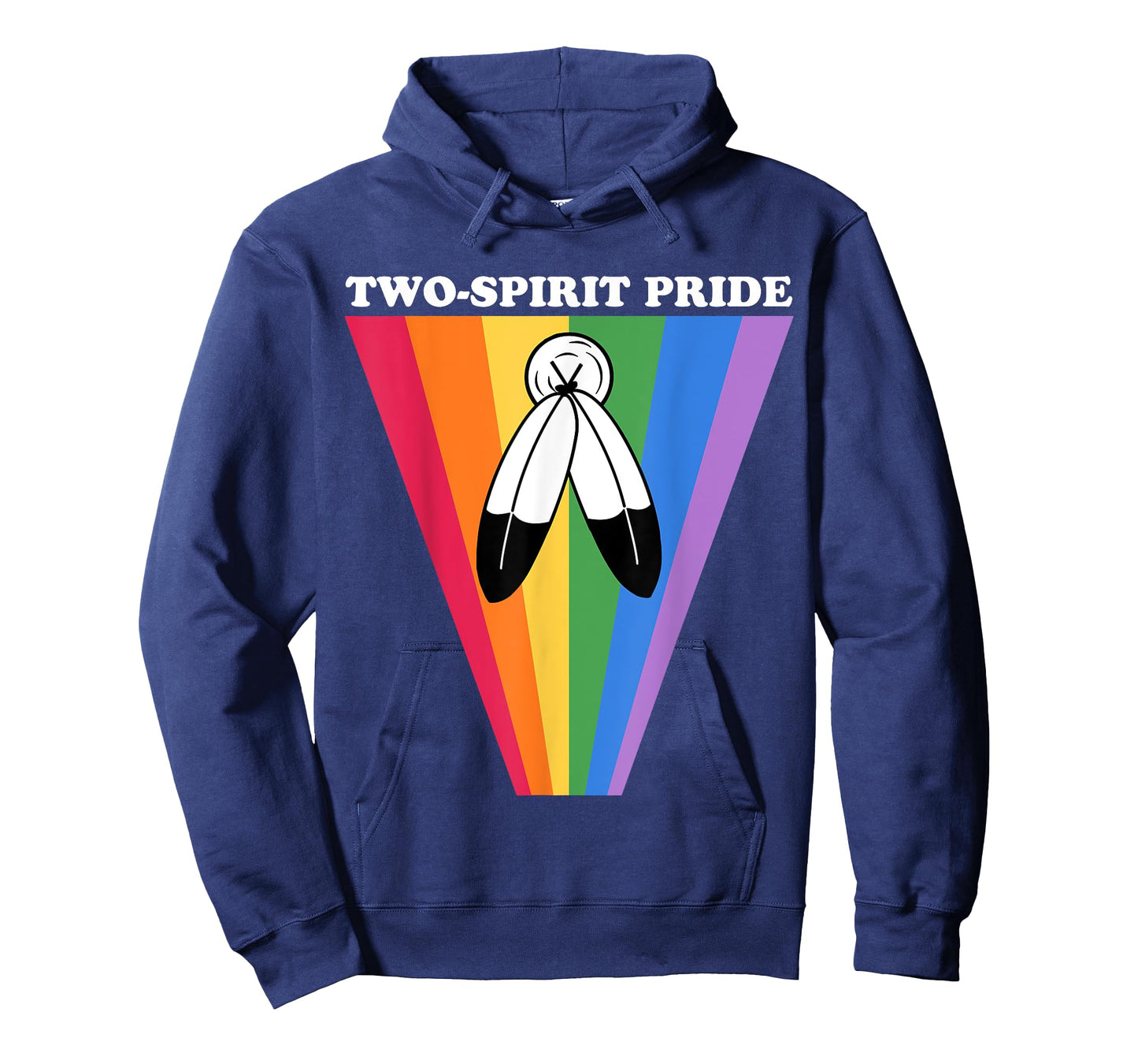 Two Spirit Pride Ray Burst, Two-Spirit Pride T-Shirt