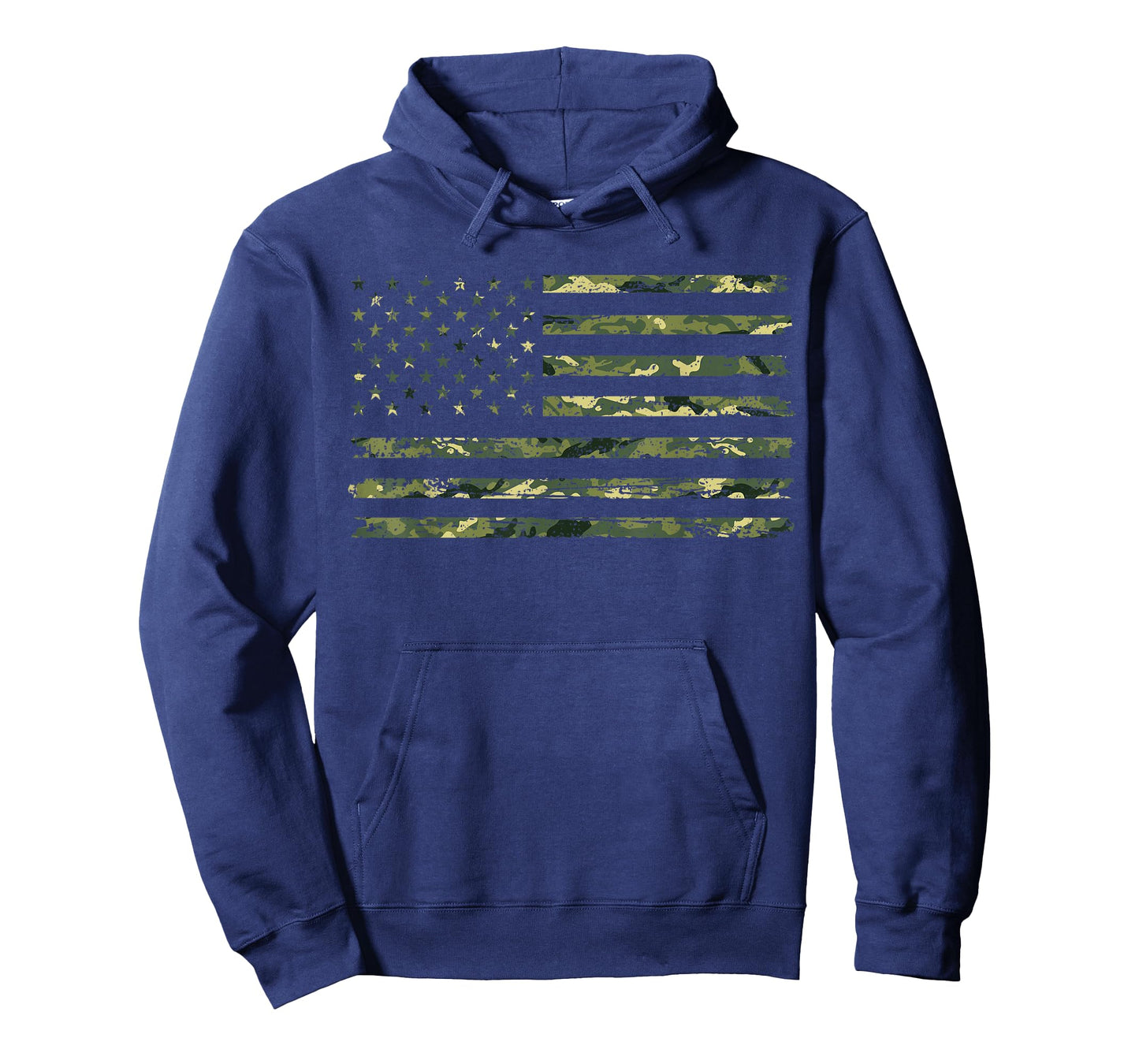 Proud Veteran Camouflage United States Army US Flag Soldier T-Shirt