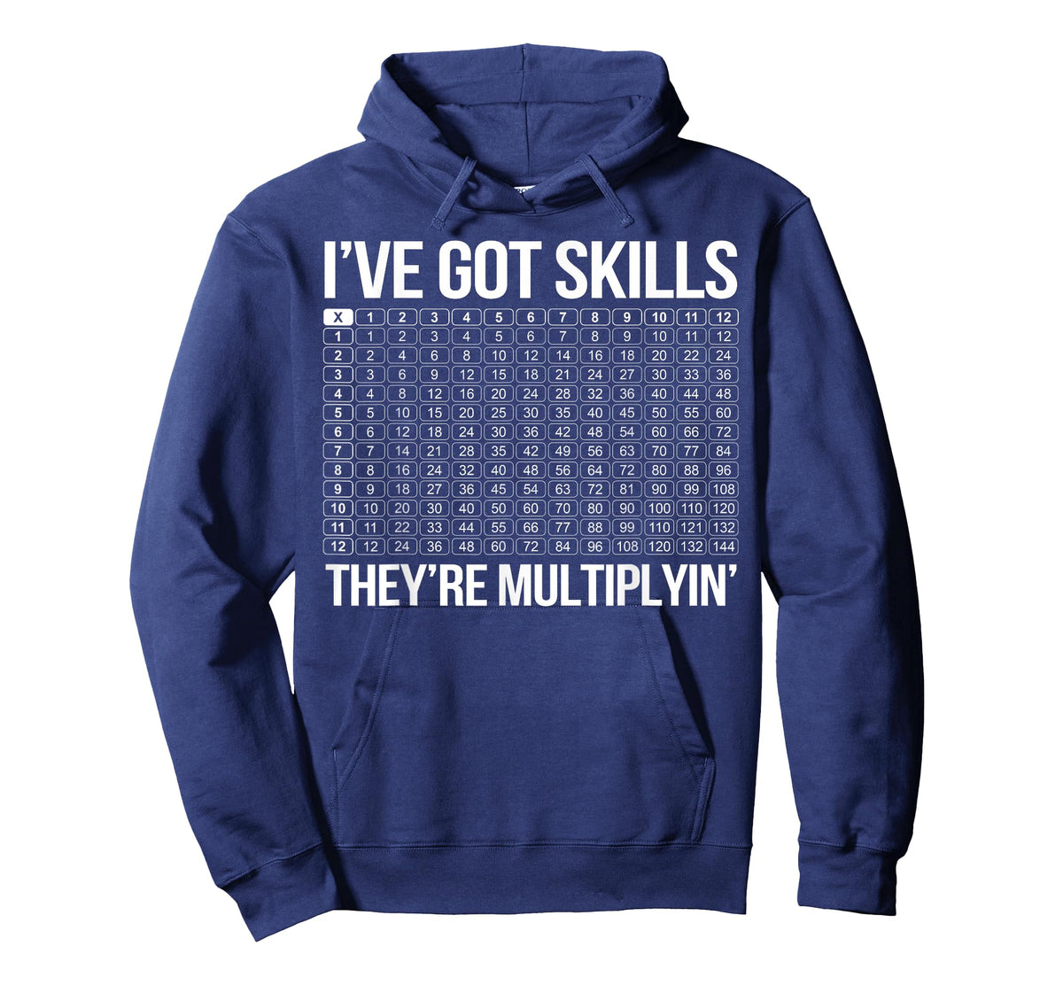 Math Teacher I've Got Skills They're Multiplying Men Women T-Shirt