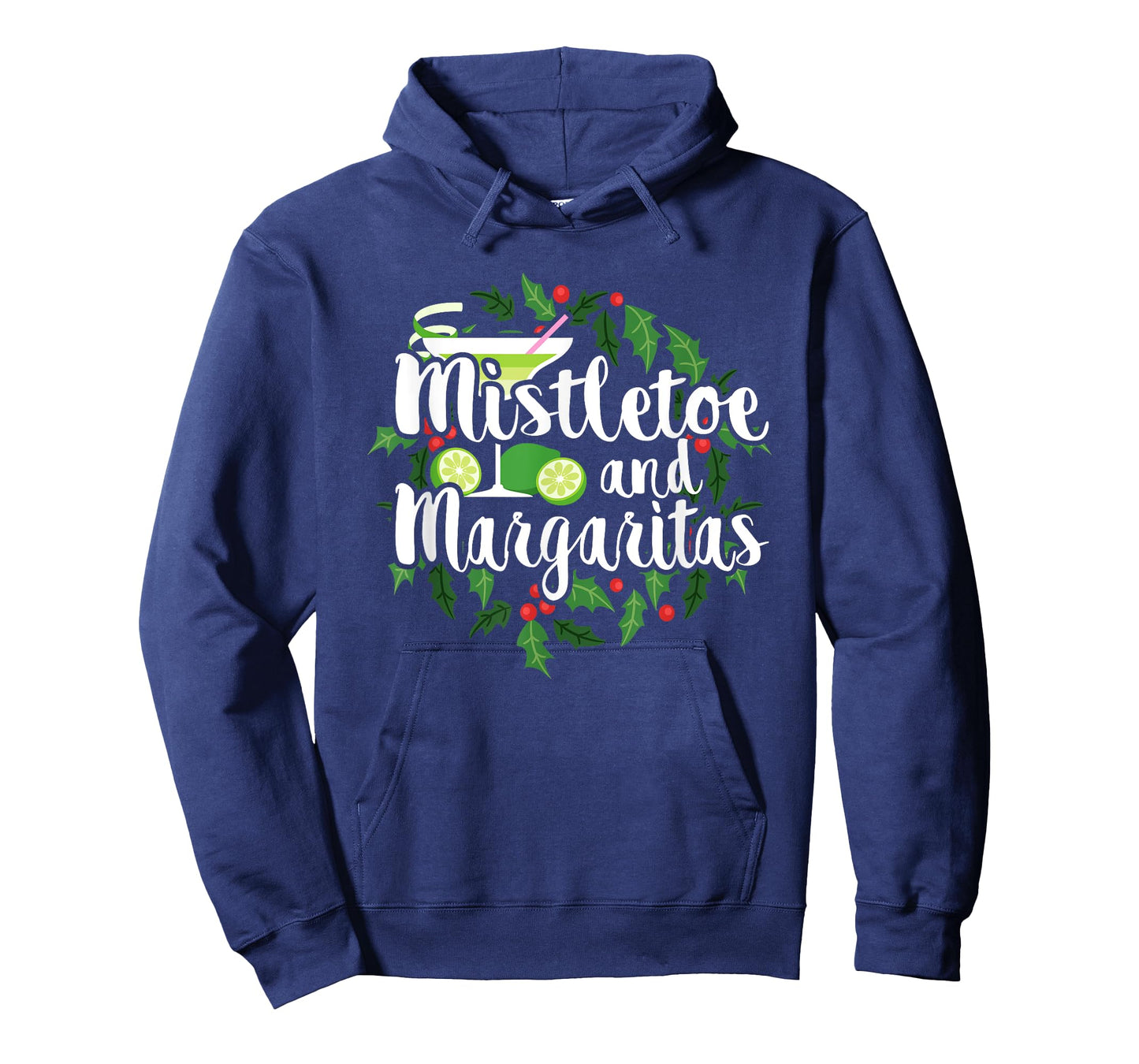 Christmas Shirts Mistletoe and Margaritas Tees Alcohol Gifts T-Shirt