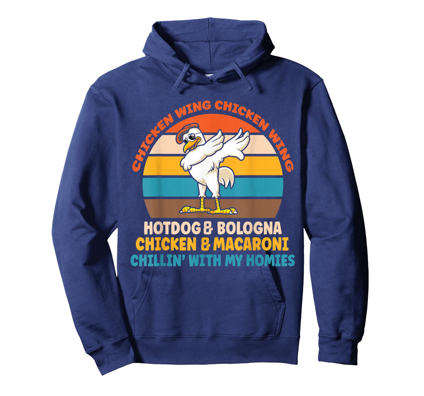 Chicken Wing Chicken Wing Hot Dog Bologna Macaroni T-Shirt