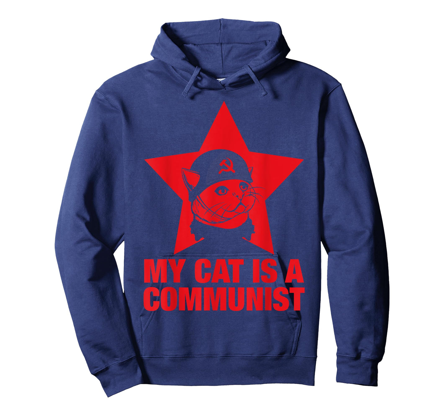 My Cat Is A Communist T-Shirt for Men Women