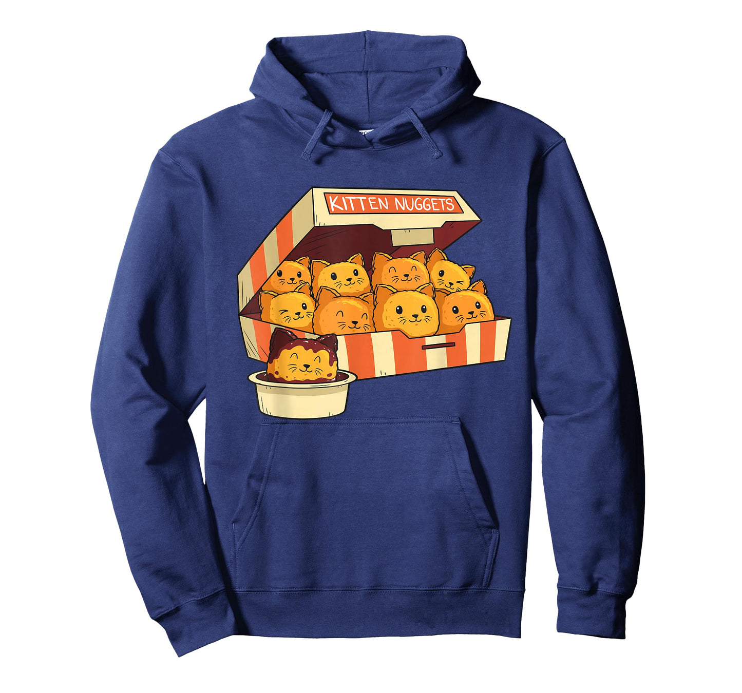 Kitten Nuggets Funny Cats & Chicken Nuggets Lover Funny Cat T-Shirt