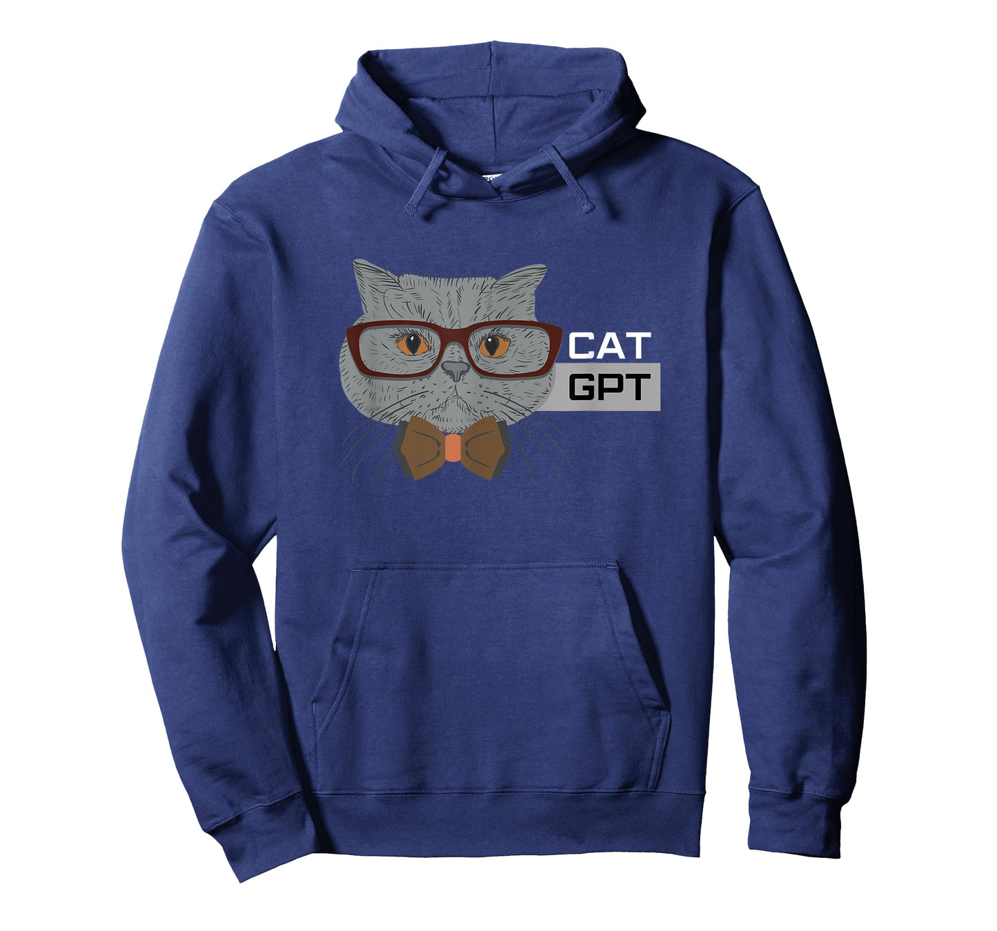 Cat GPT Working Ai Cat Tee, Funny Geek Cat Lovers & Chat GPT T-Shirt