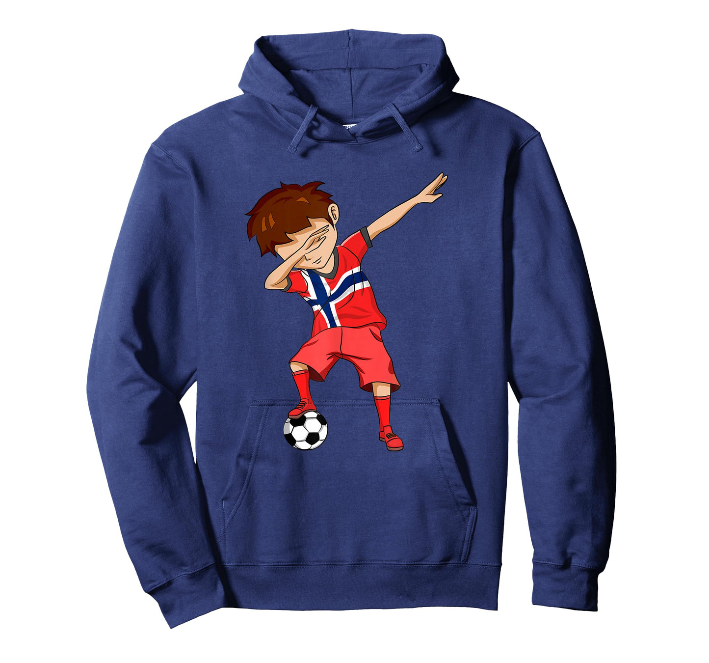 Dabbing Soccer Boy Norway Shirt Norwegian