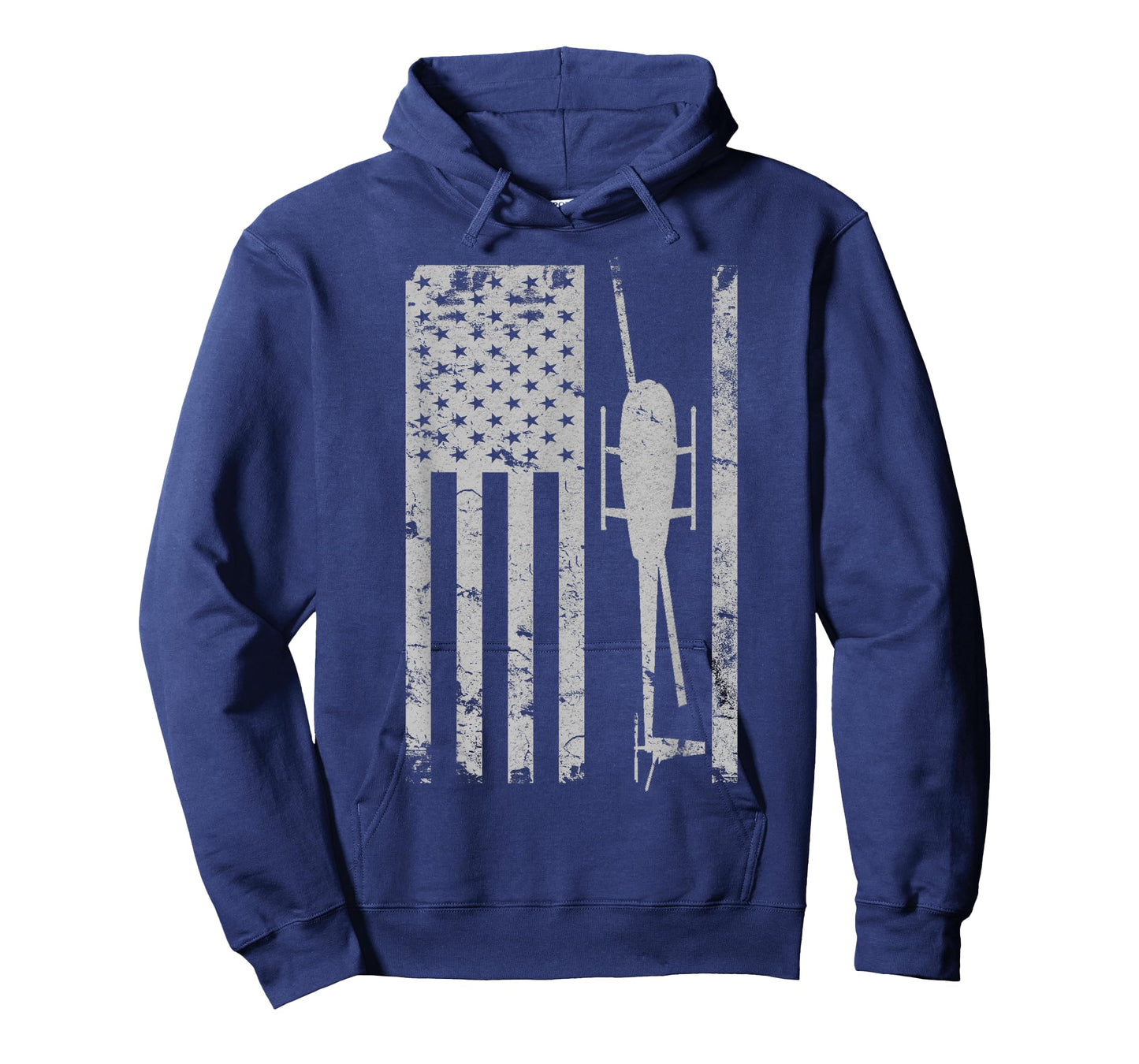 R22 Helicopter Flight Training Vintage Flag Pilot T-Shirt T-Shirt