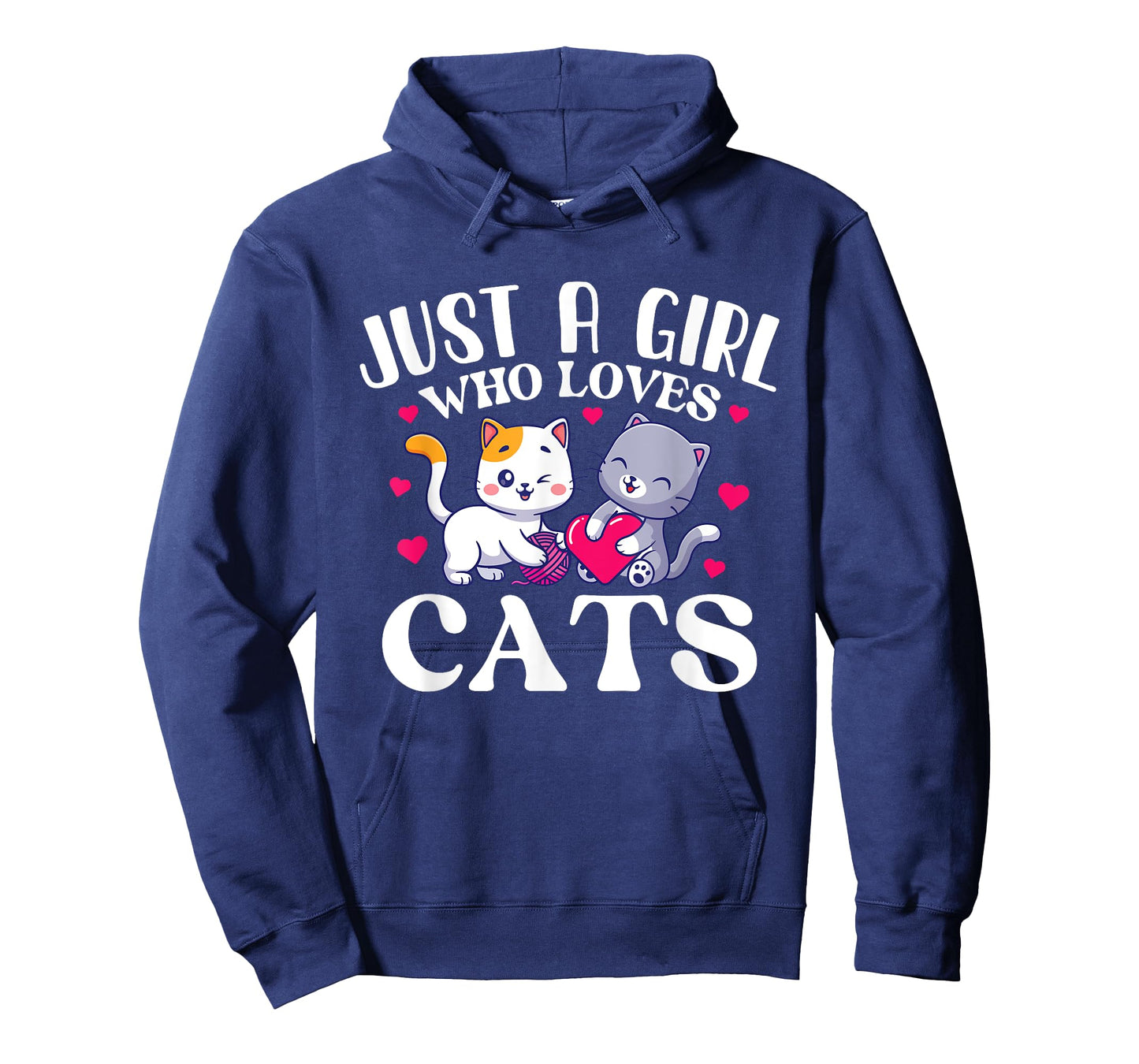 Just A Girl Who Loves Cats - Cat Lover Kitten Owner Kitty T-Shirt