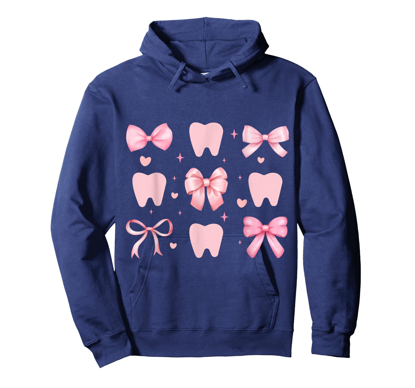Cute Tooth Dental Assistant Coquette Bow Hygiene Oral RDH T-Shirt