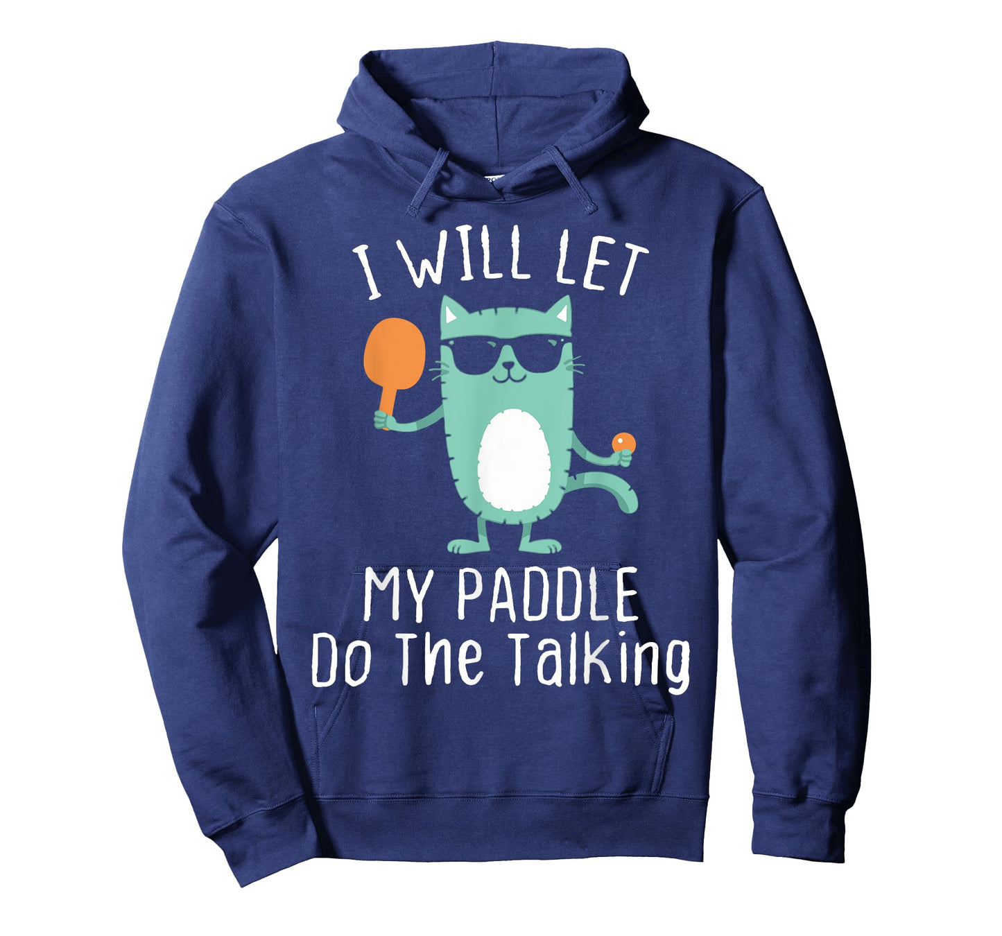 Cat Ping Pong Player - Paddle Game Sports Tournament Lover T-Shirt